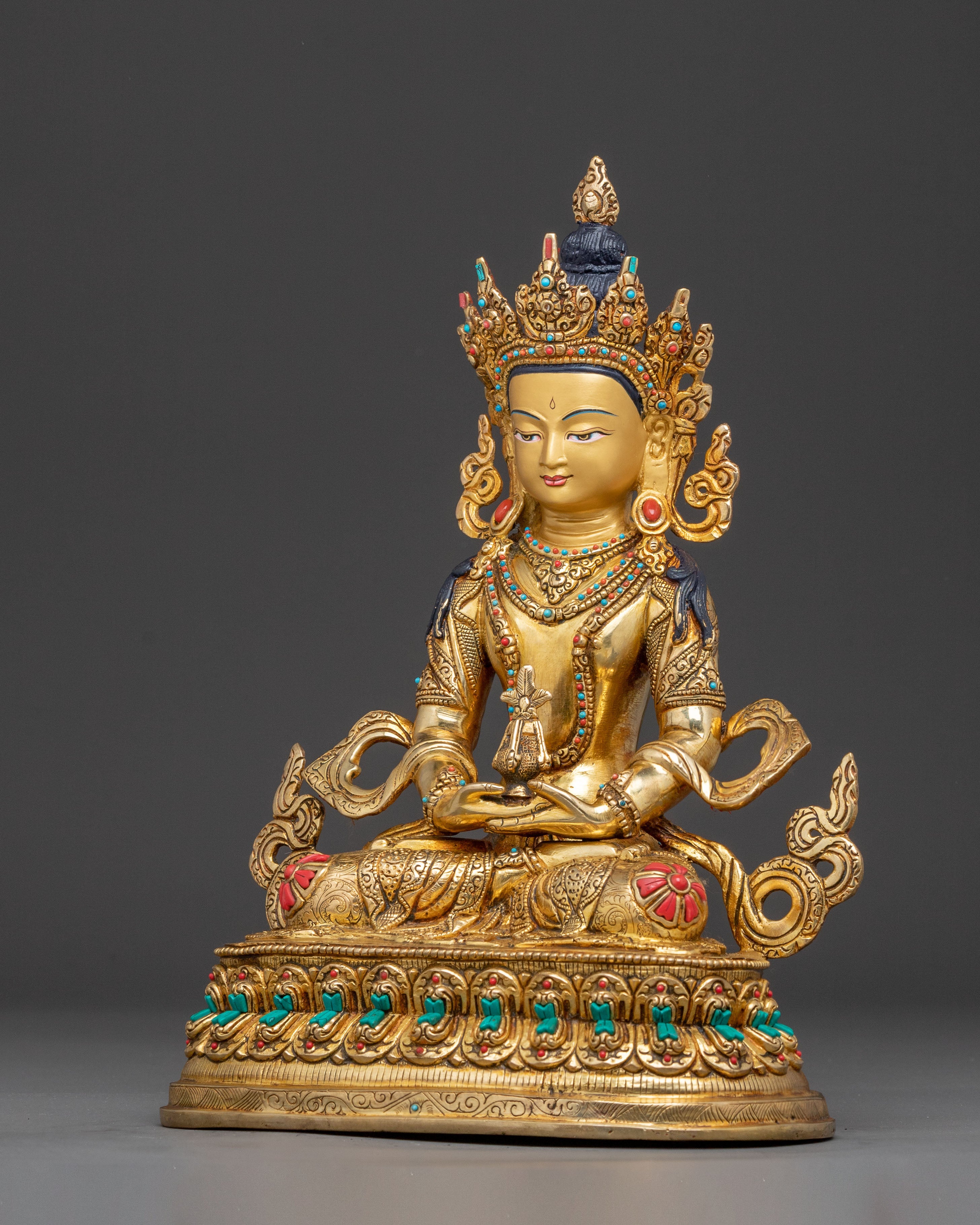 Amitayus Bodhisattva Statue for Altar