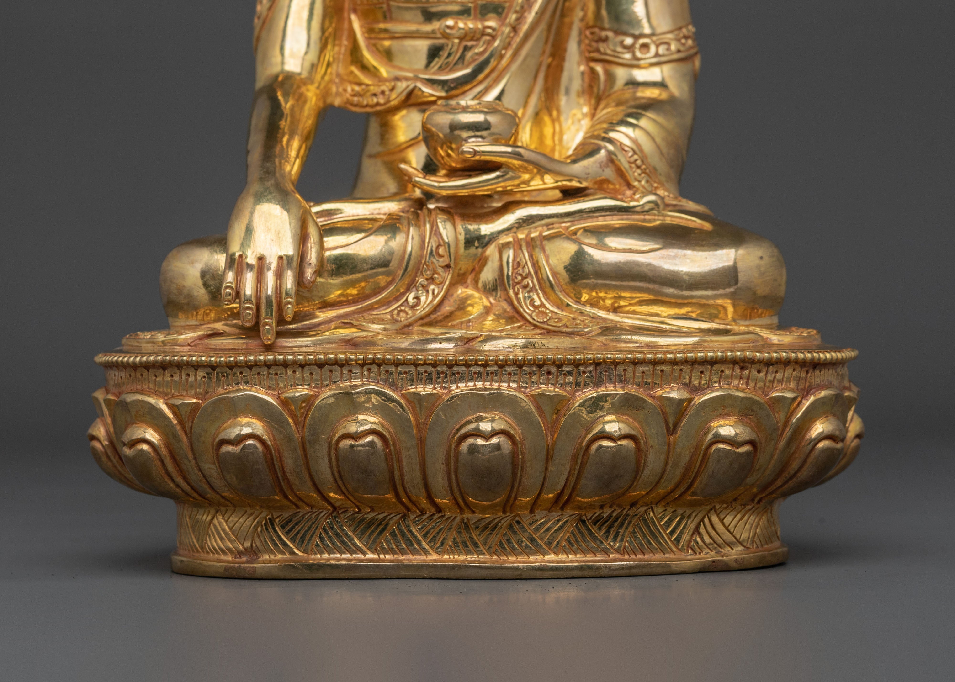 Handmade Shakyamuni Buddha Sculpture for Altar