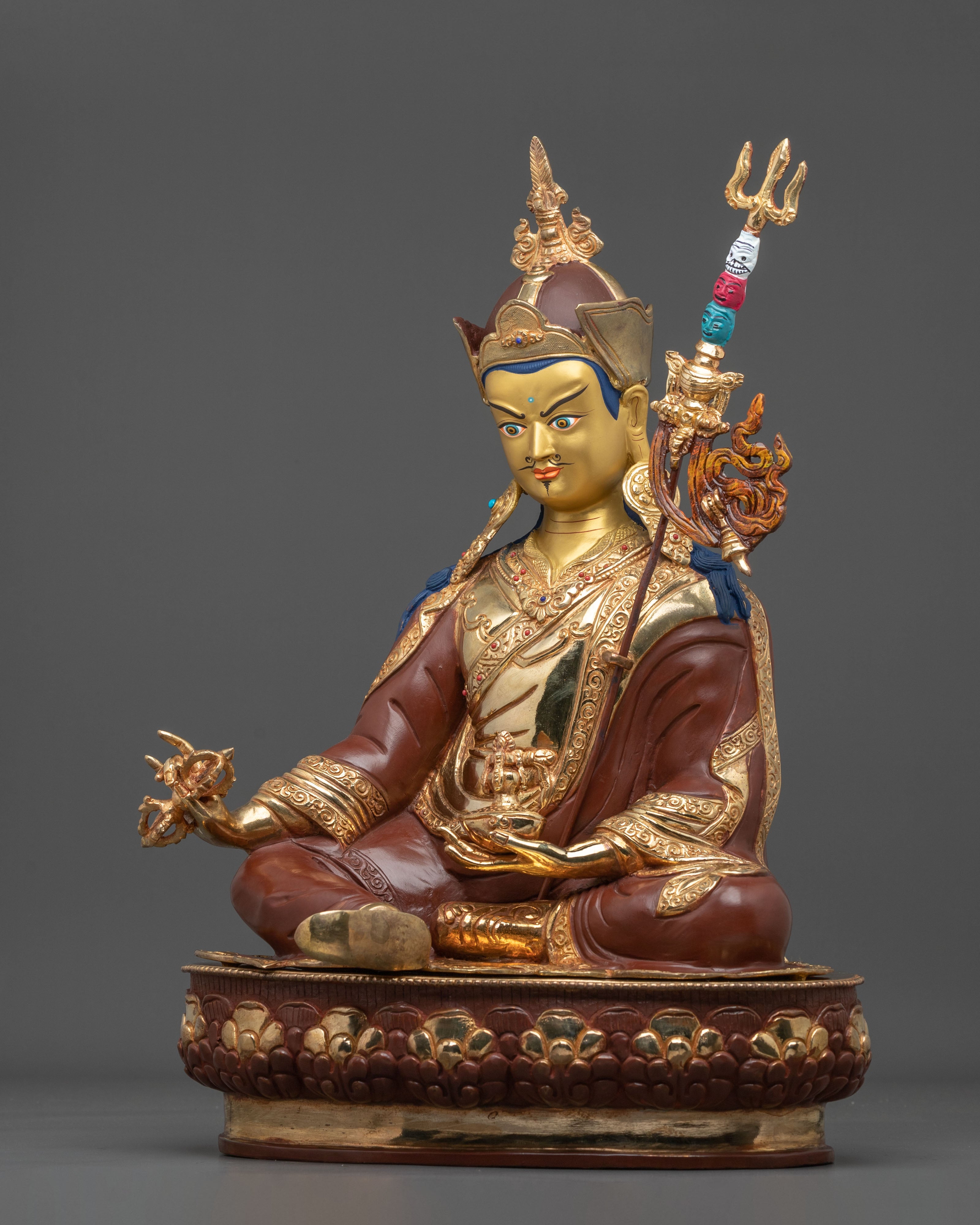 Guru Rinpoche Sacred Statue | Enlightened Figurine