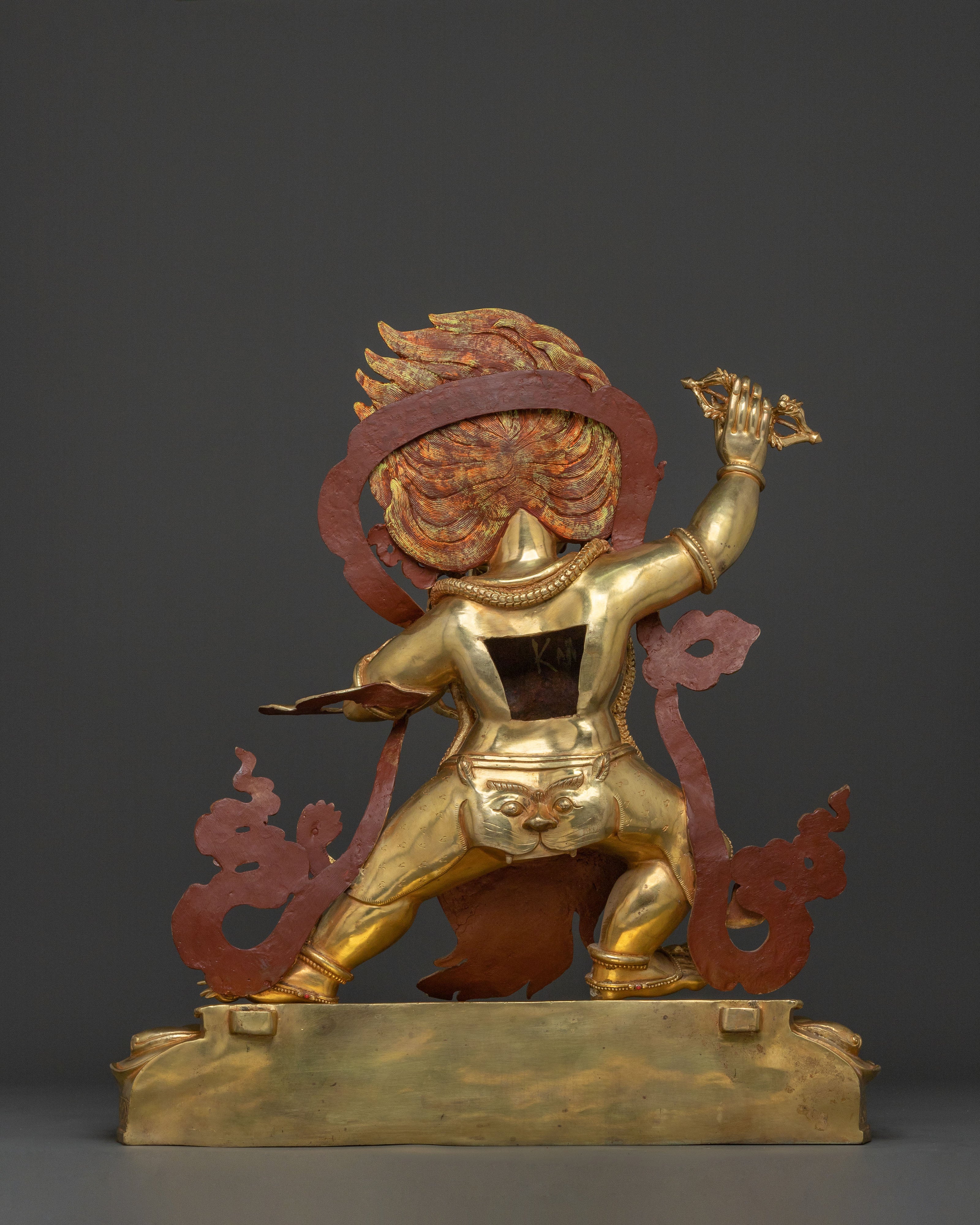 Protector Vajrapani Sculpture | Handcrafted Spiritual Art