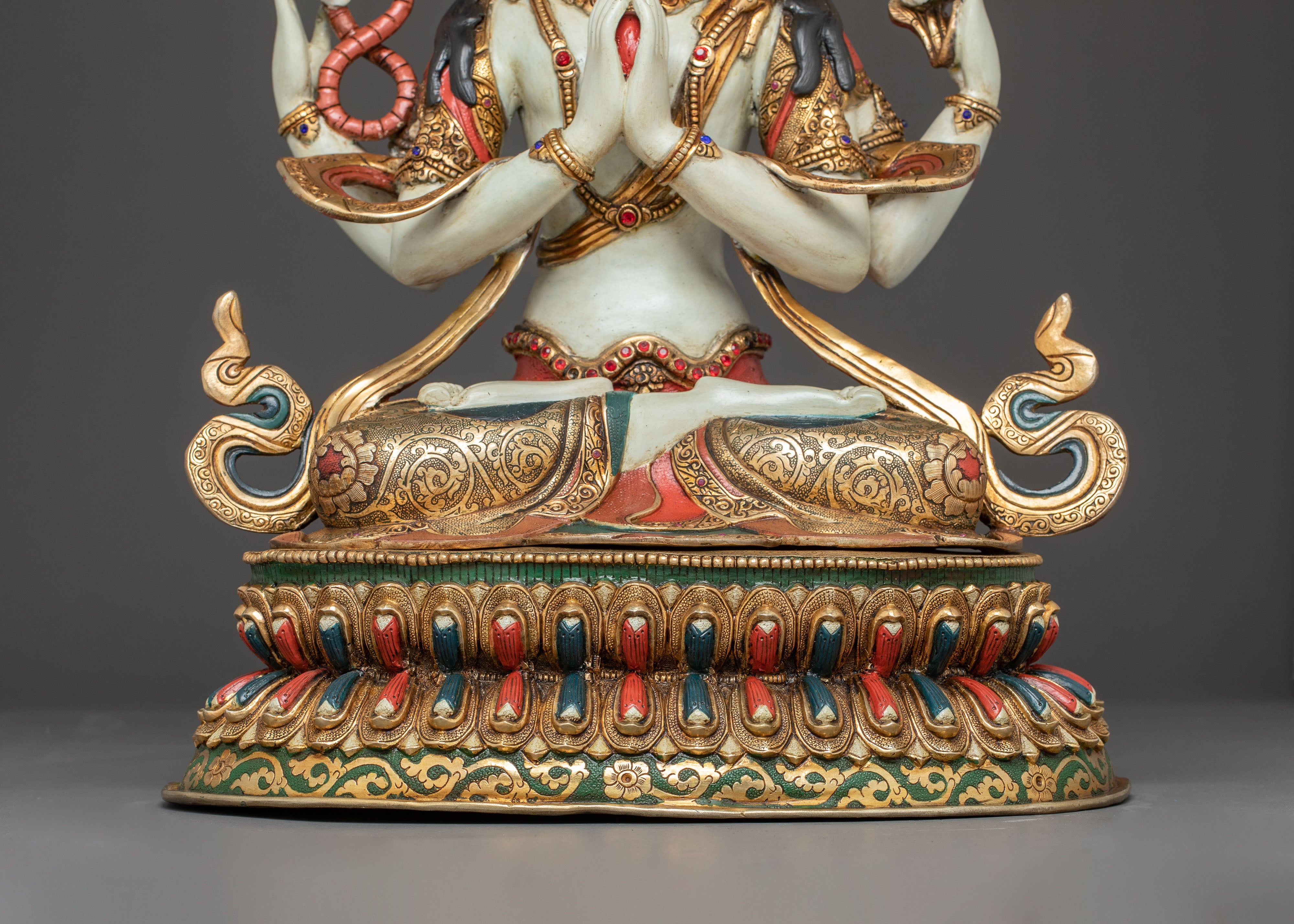 Chenrezig Statue for Meditation | Handcrafted Buddhist Art