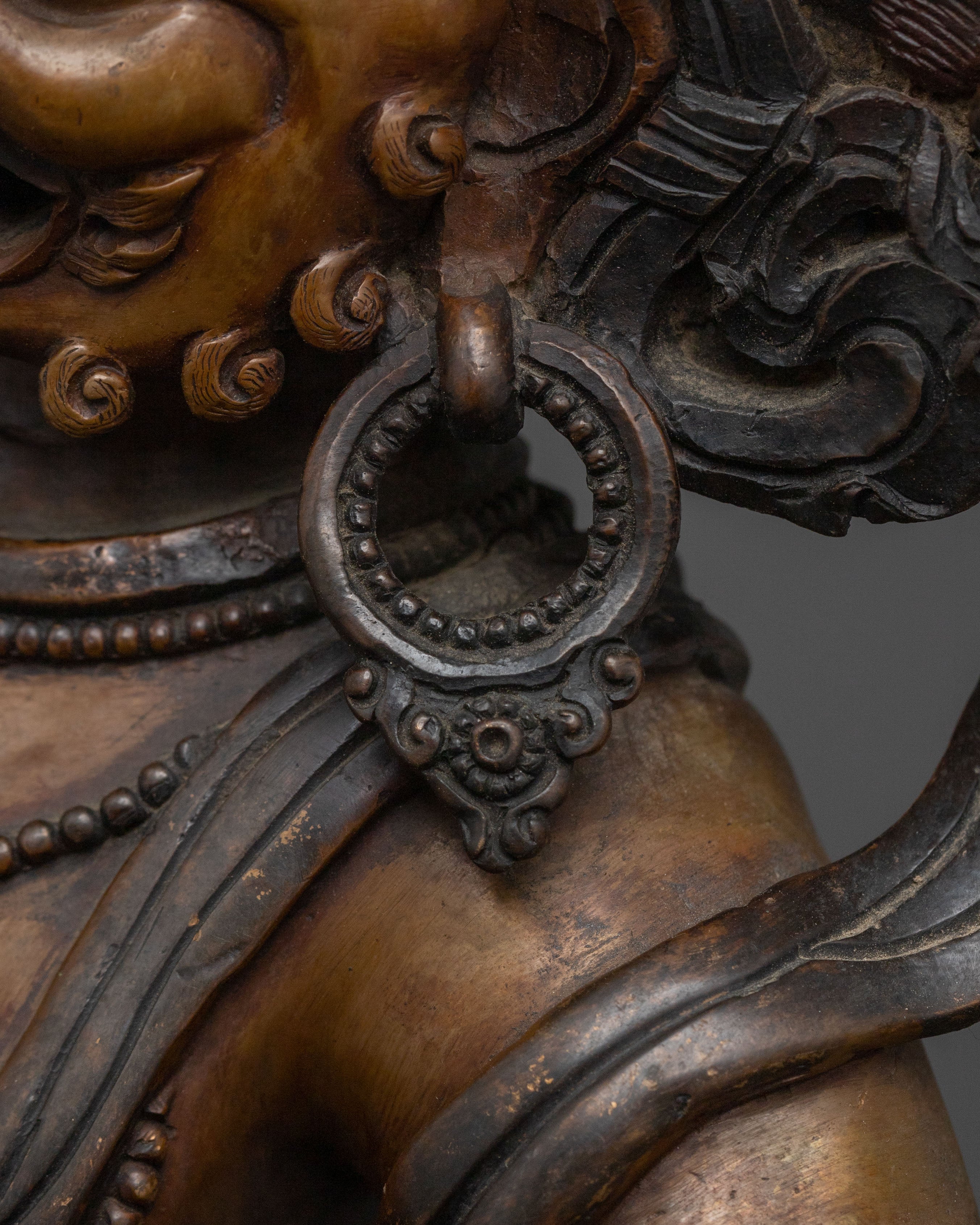 White Dzambhala Statue | Wealth God