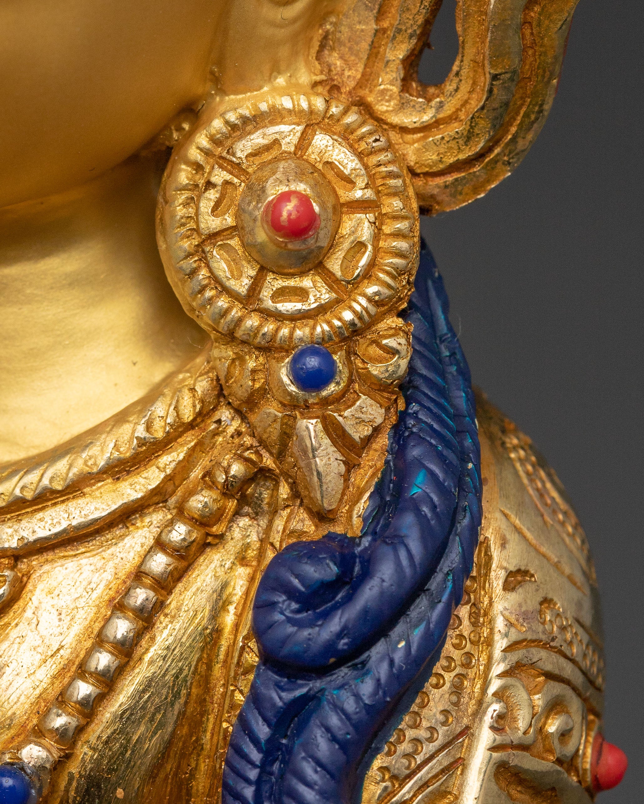 Golden Statue of Primordial Buddha Vajradhara