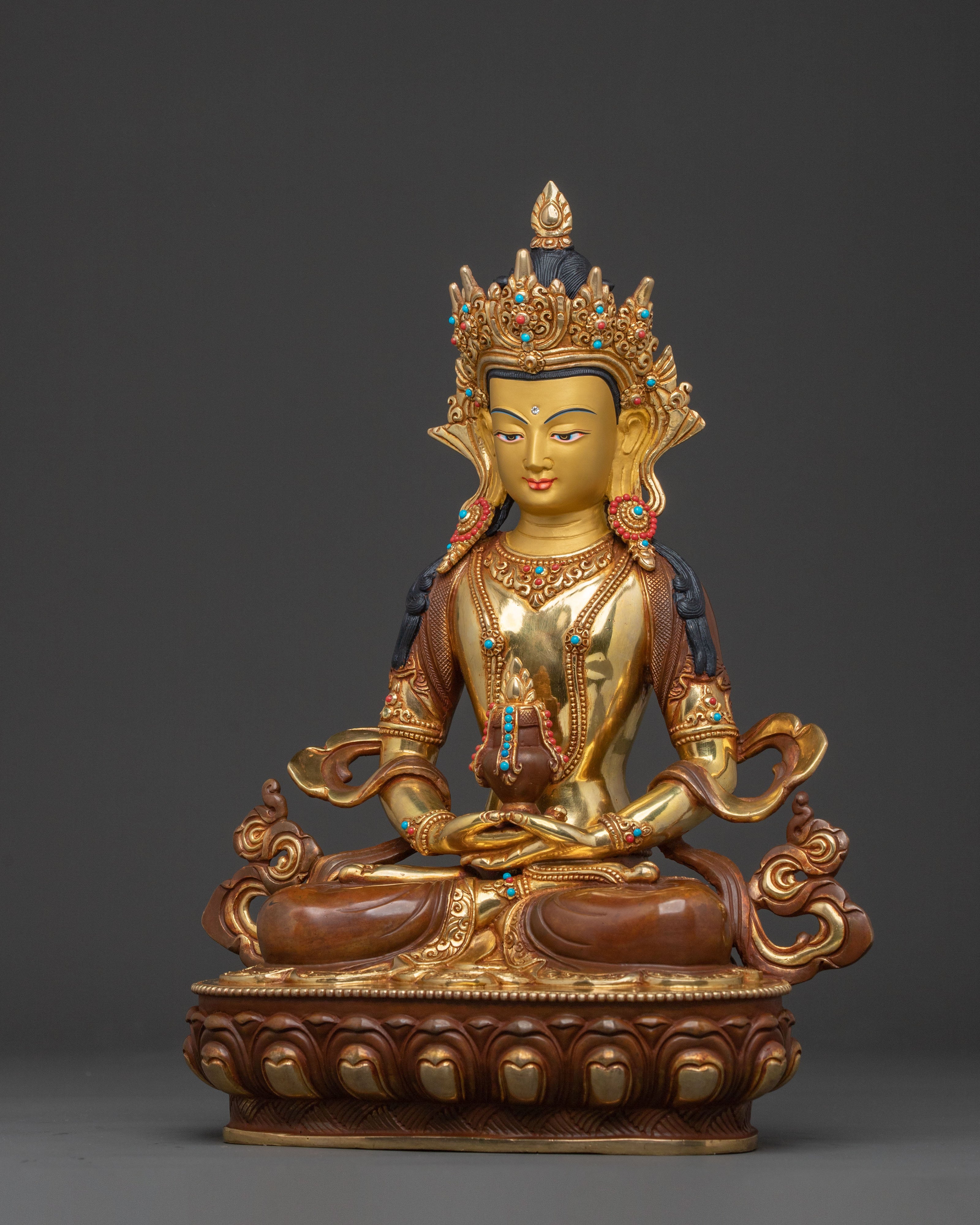 Amitayus Buddha Statue | Buddhist Icon of Infinite Life