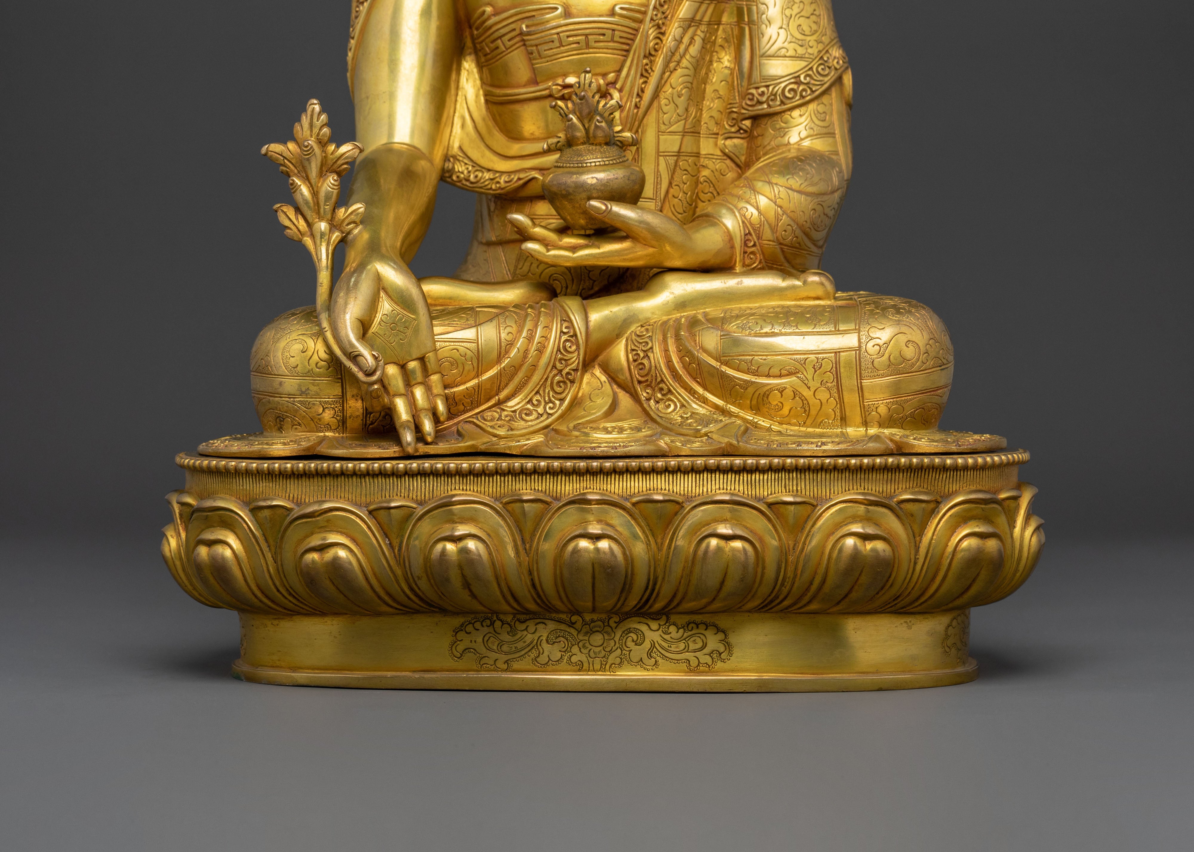 Medicine Buddha Figurine | Sacred Himalayan Craft