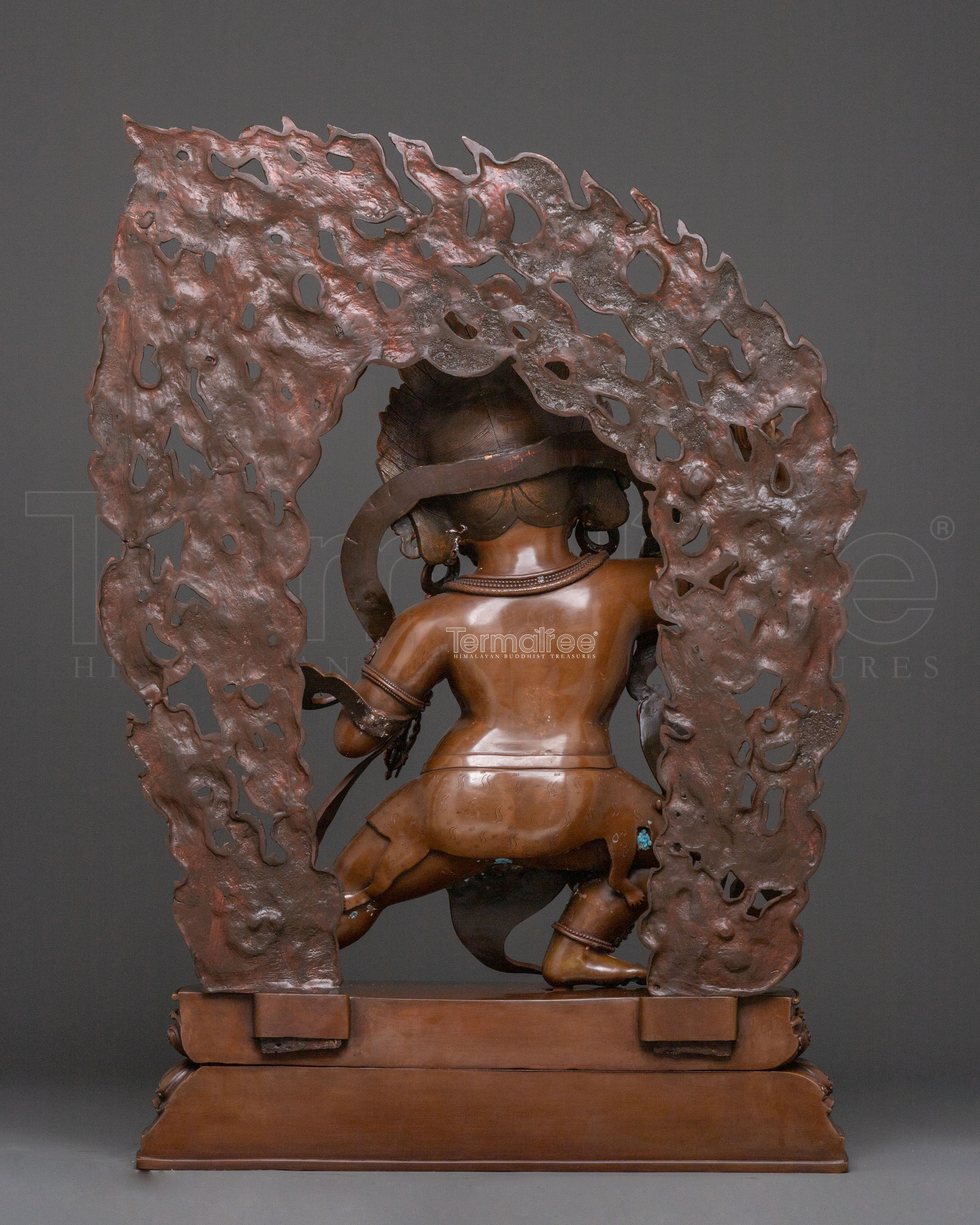 Vajrapani Statue Holder of the Vajra: Altar Decor