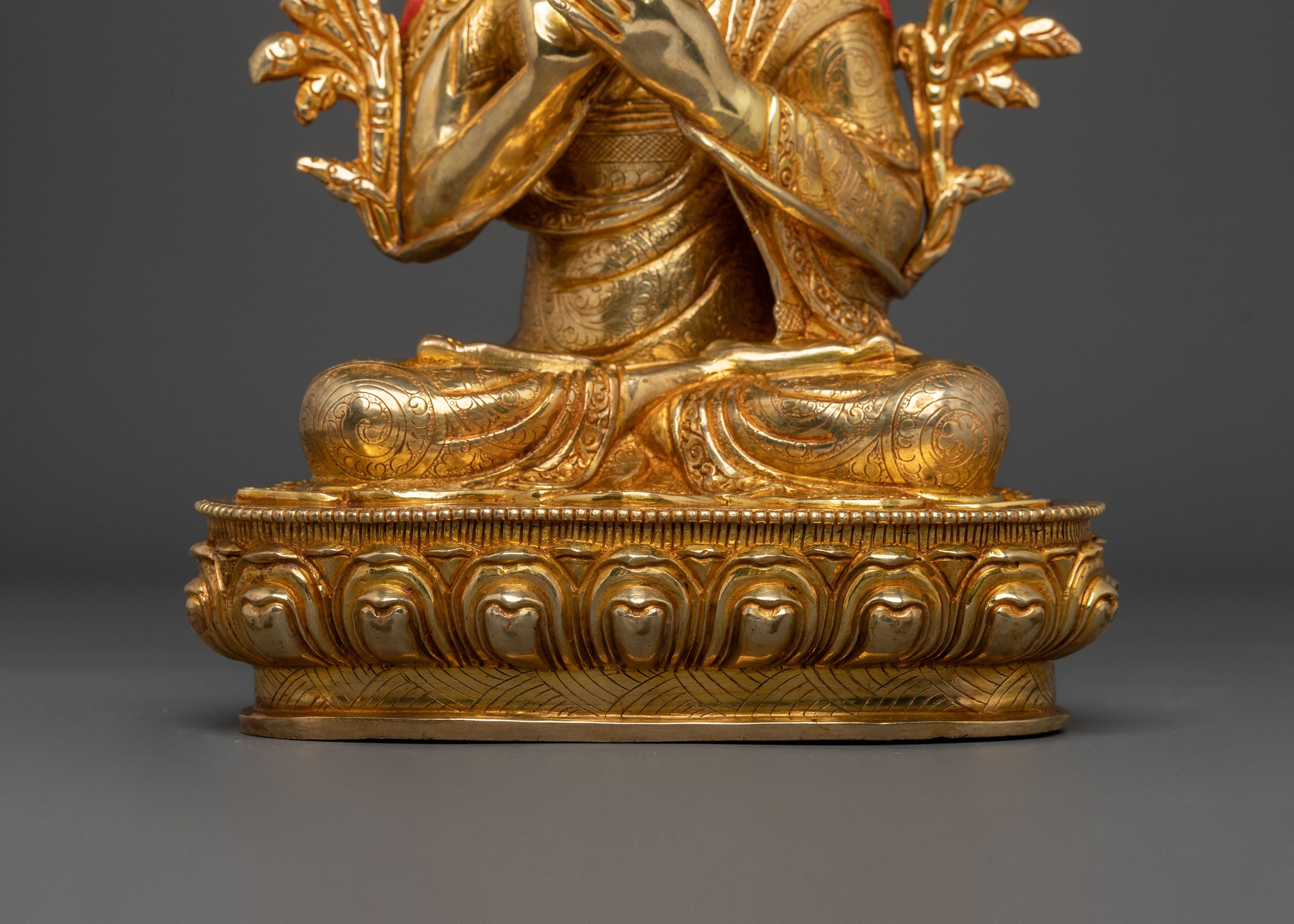 Tsongkhapa Buddhist Handcrafted Statue