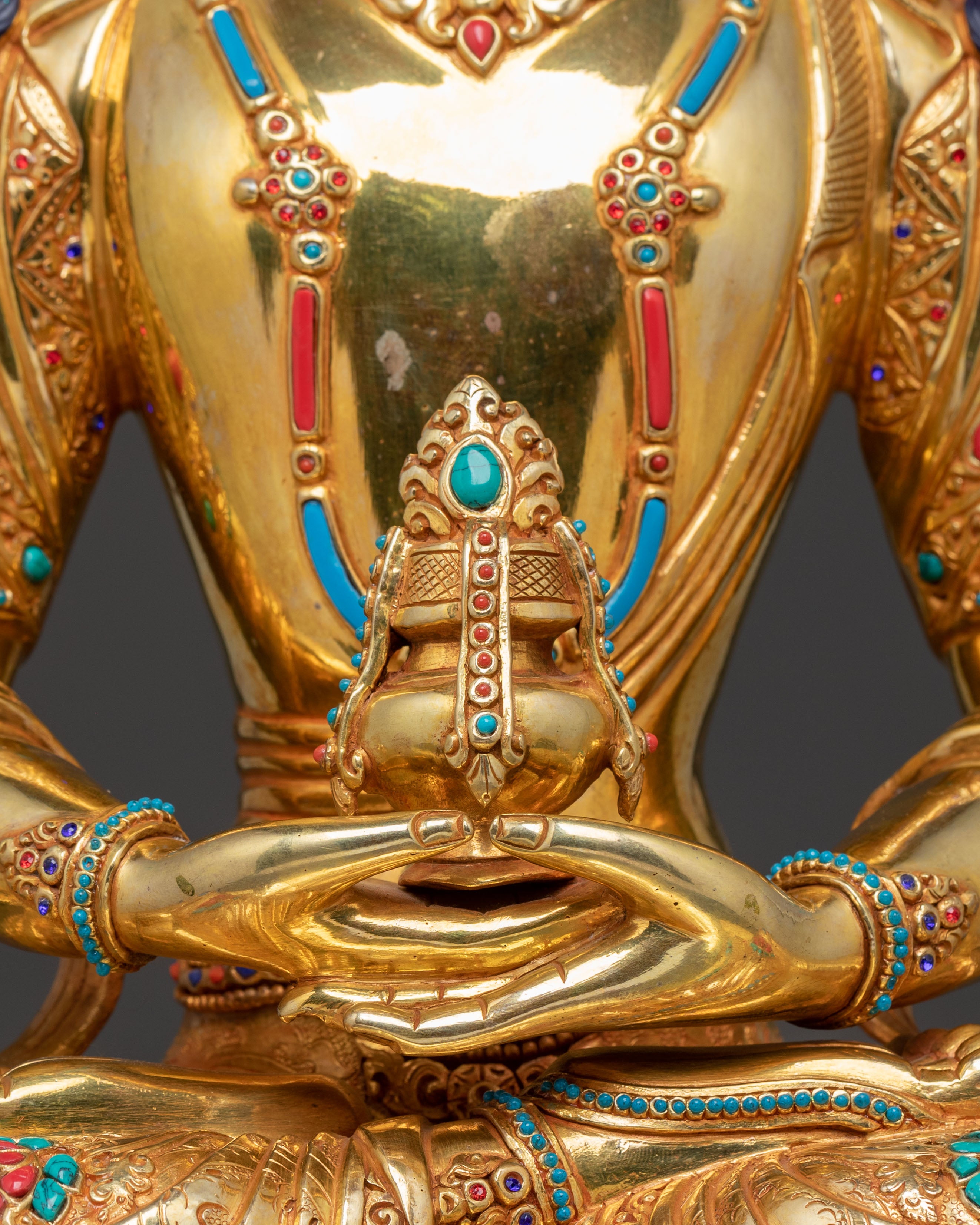 Amitayus Statue: The Longevity Buddha