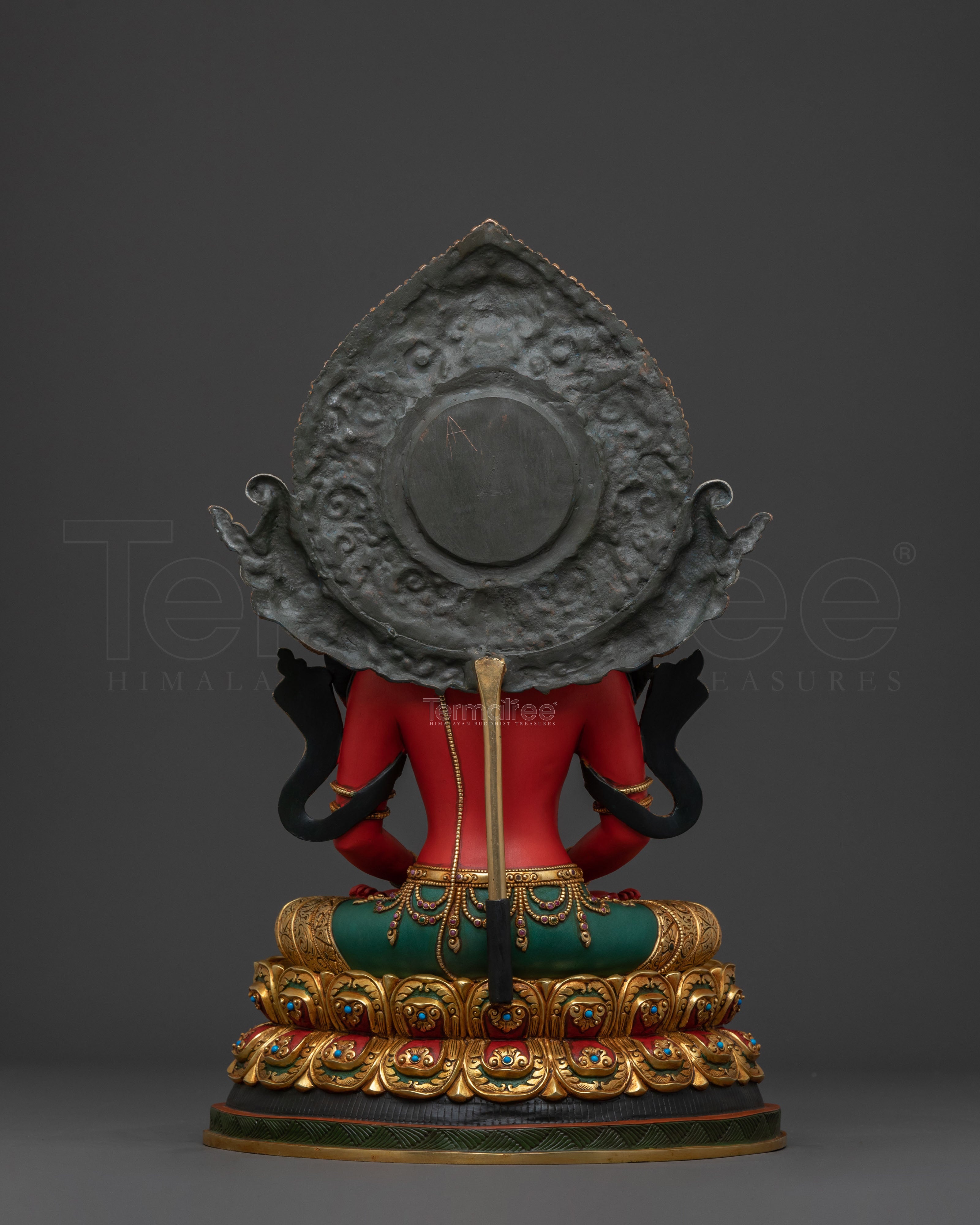 Majestic Amitayus Statue | Spiritual Home Decor