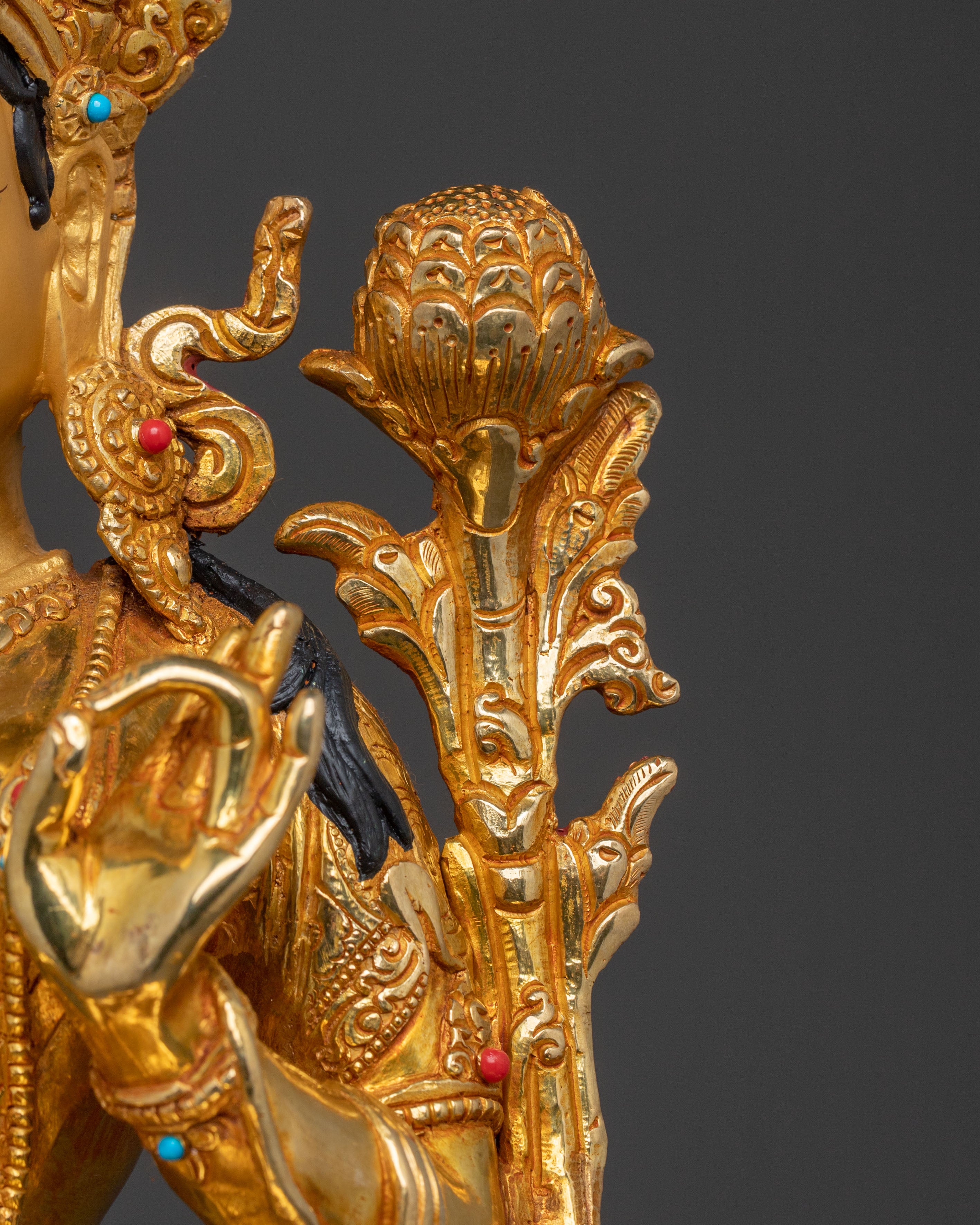 Green Tara Statue | Mother of All Buddhas