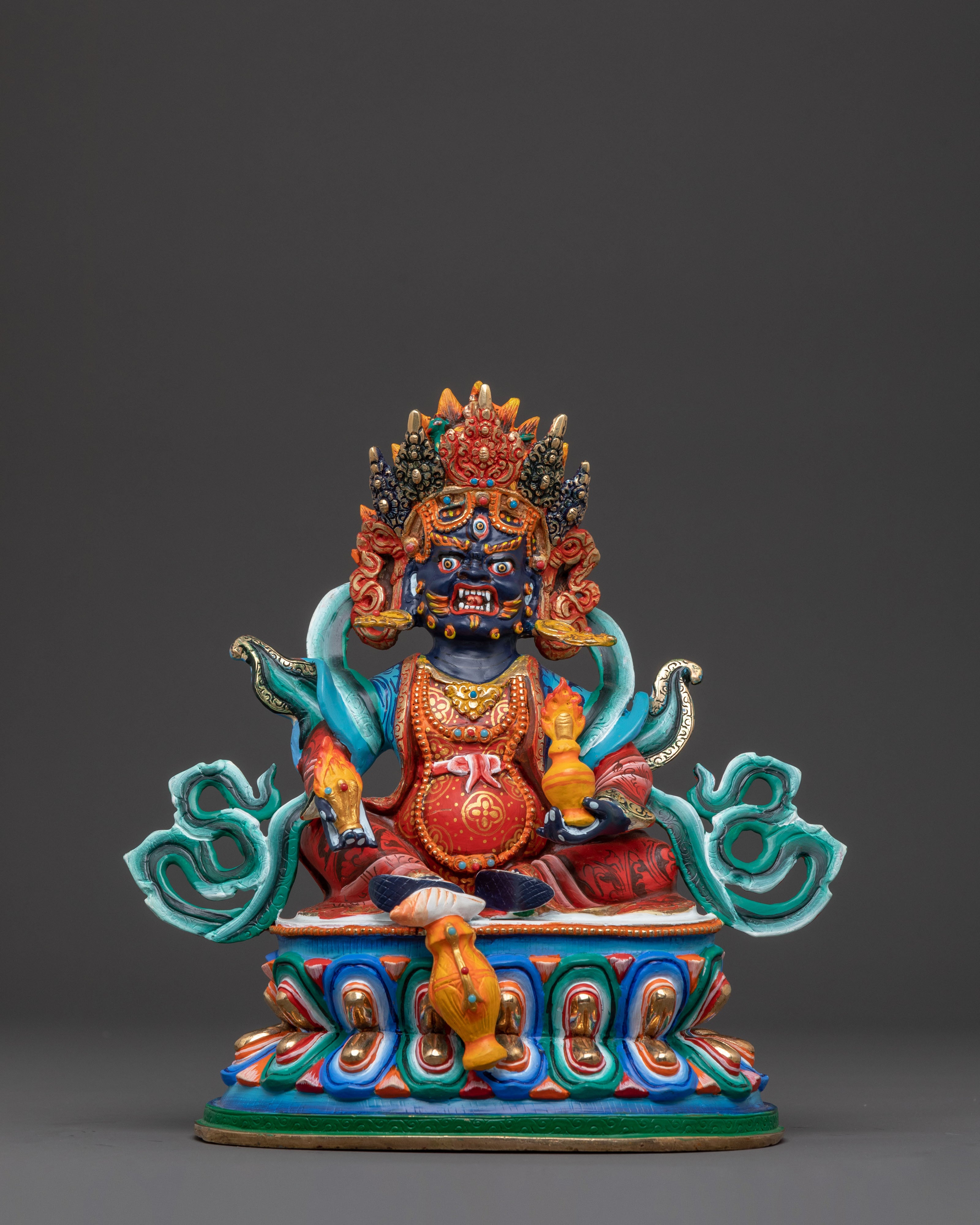 Shanglon Dorje Dudul Buddhist Statue – Handcrafted Devotion