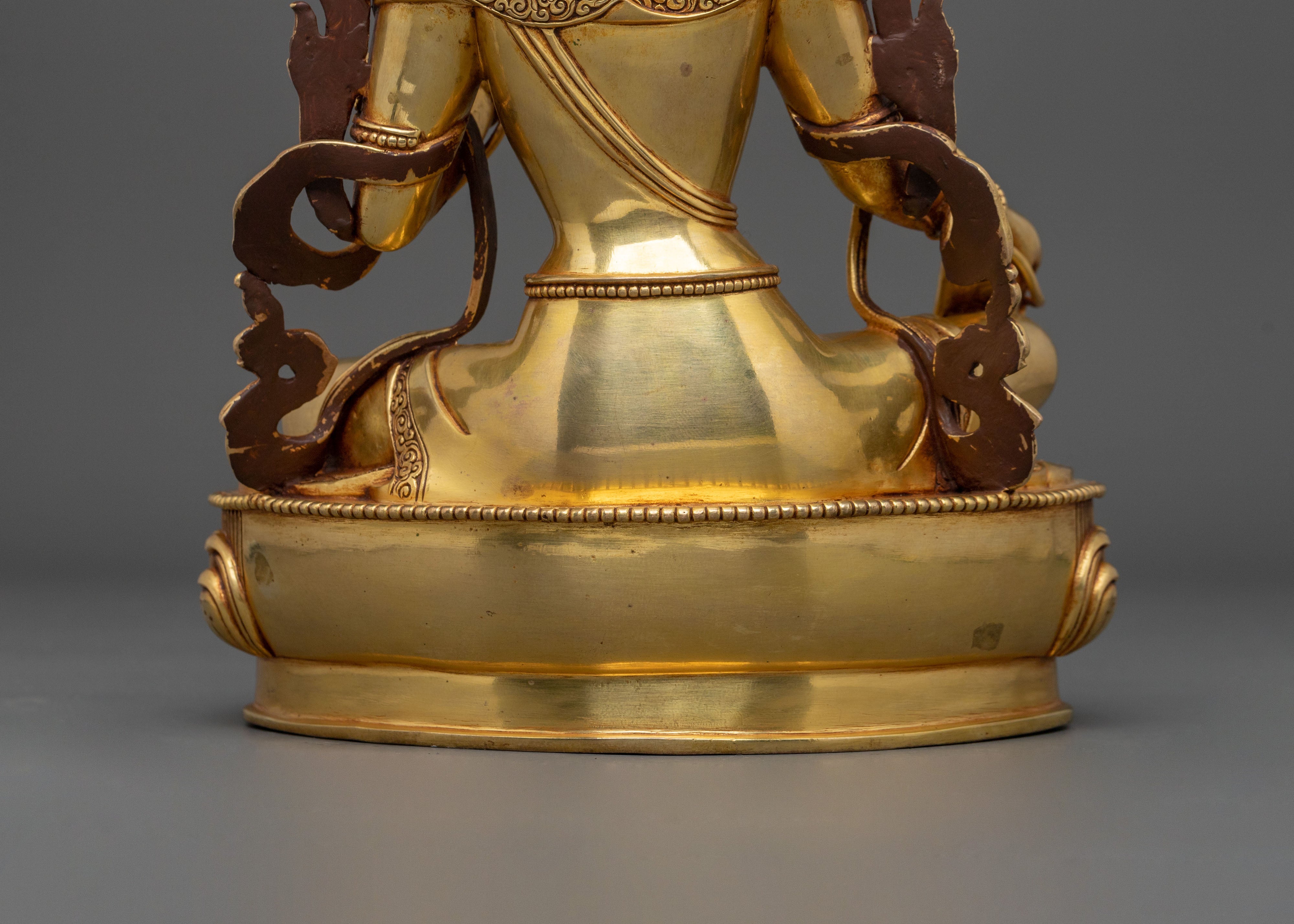 Traditional Green Tara Sculpture | Home Decor