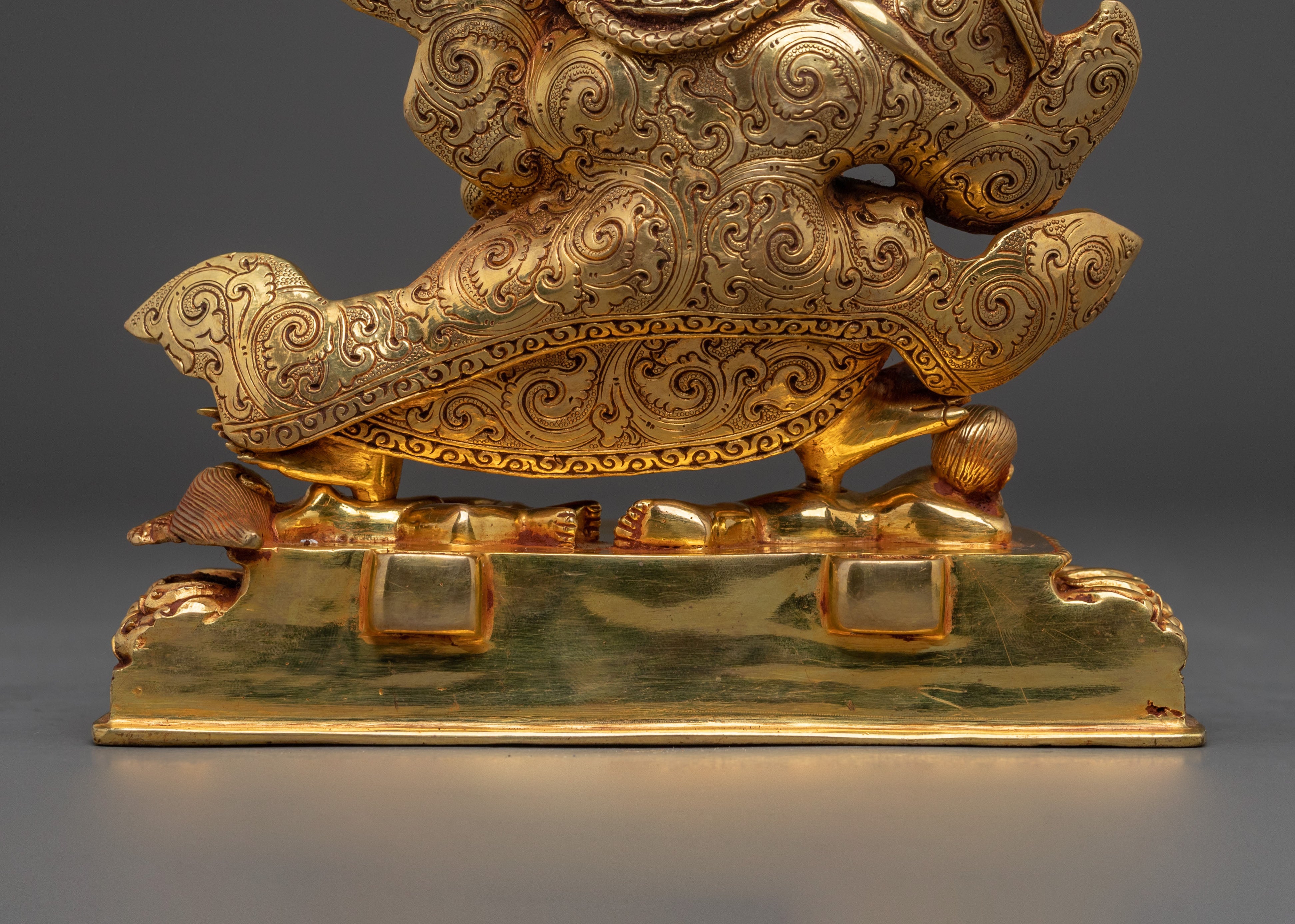 Mahakala Bernakchen Sculpture | Protector Deity