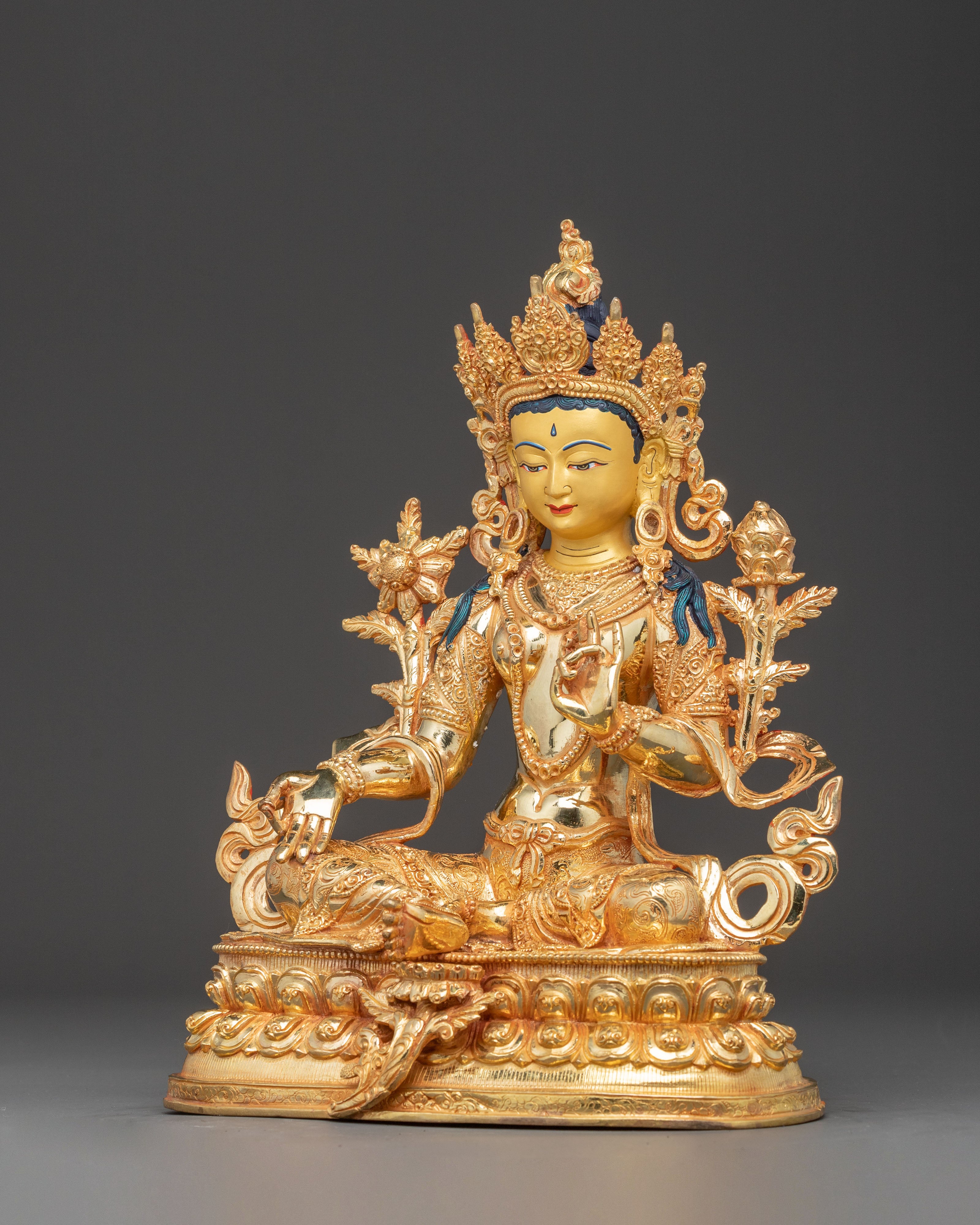 Green Tara Statue | Swift Protection and Enlightened Energy