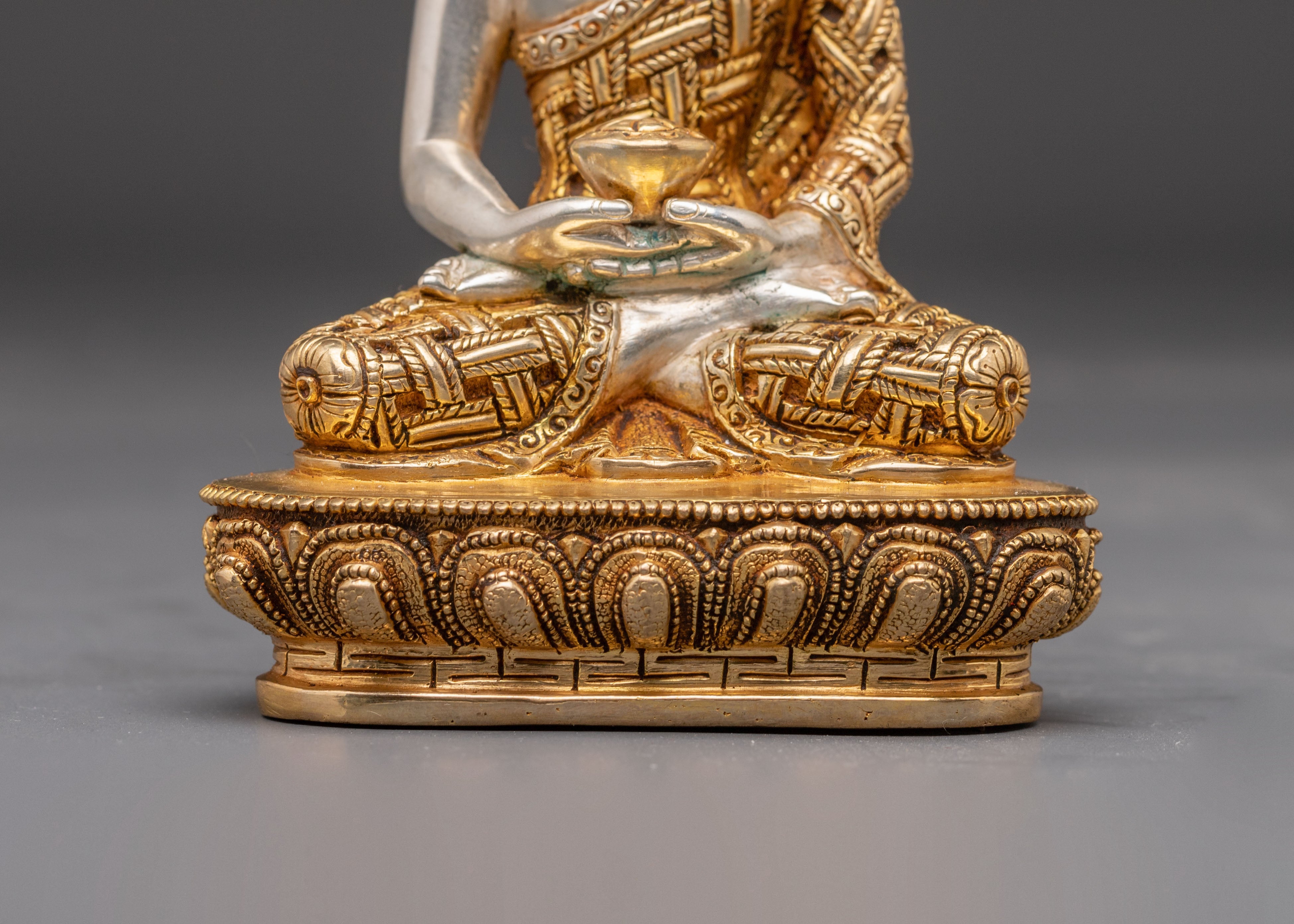 Three Buddha Set: Shakyamuni, Amitabha, and Medicine Buddha for Altar