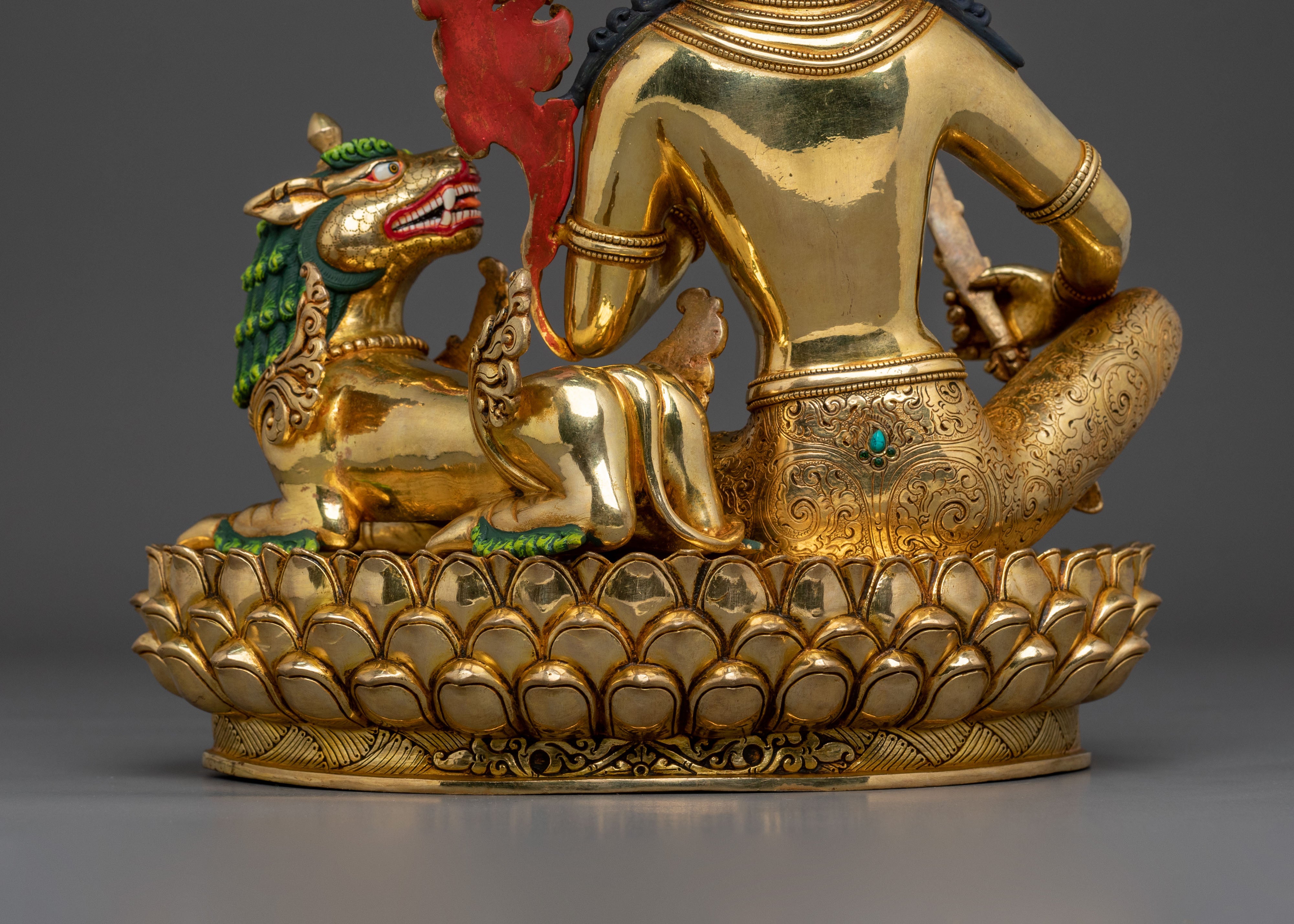 Tikshna Manjushri Spiritual Statue | Buddhist Wisdom Deity Figurine