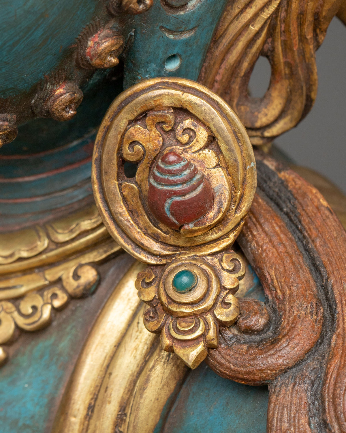 Namtoshe Copper Sculpture | Guardian King of Wealth and Protection