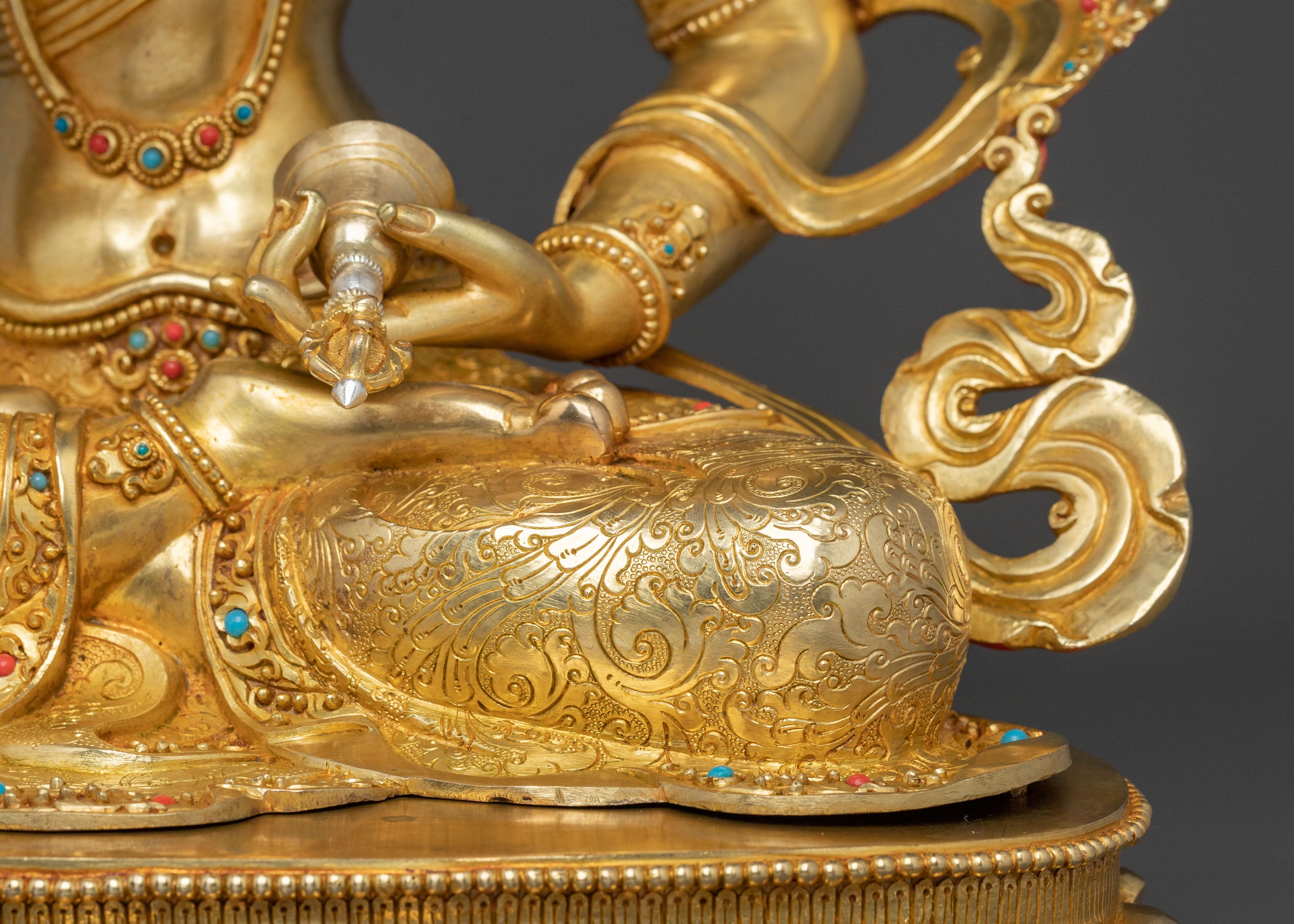 Vajrasattva Golden Statue | Purification Tantric