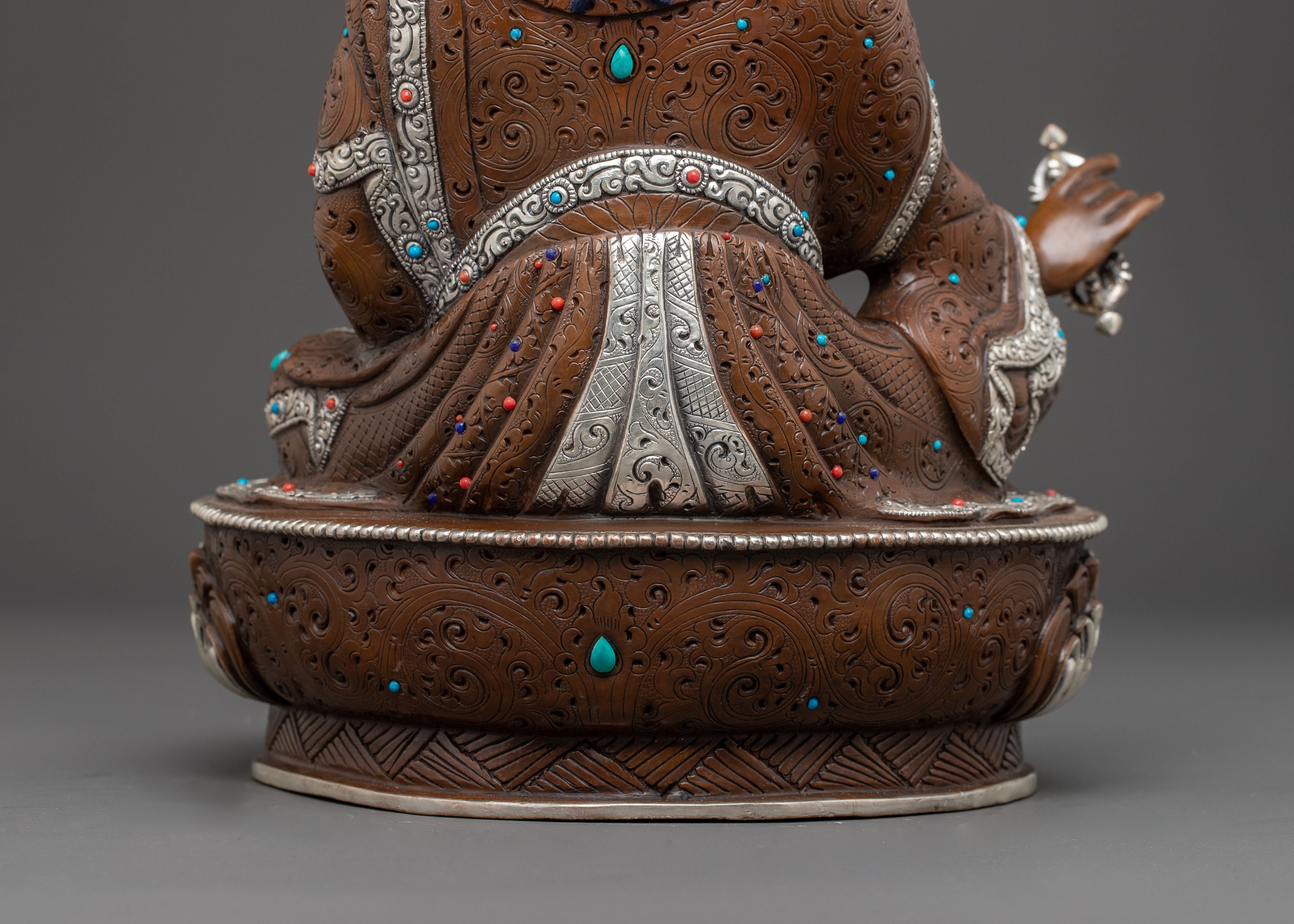 Vajrayana Revered Guru Padmasambhava Statue | Tantric Master