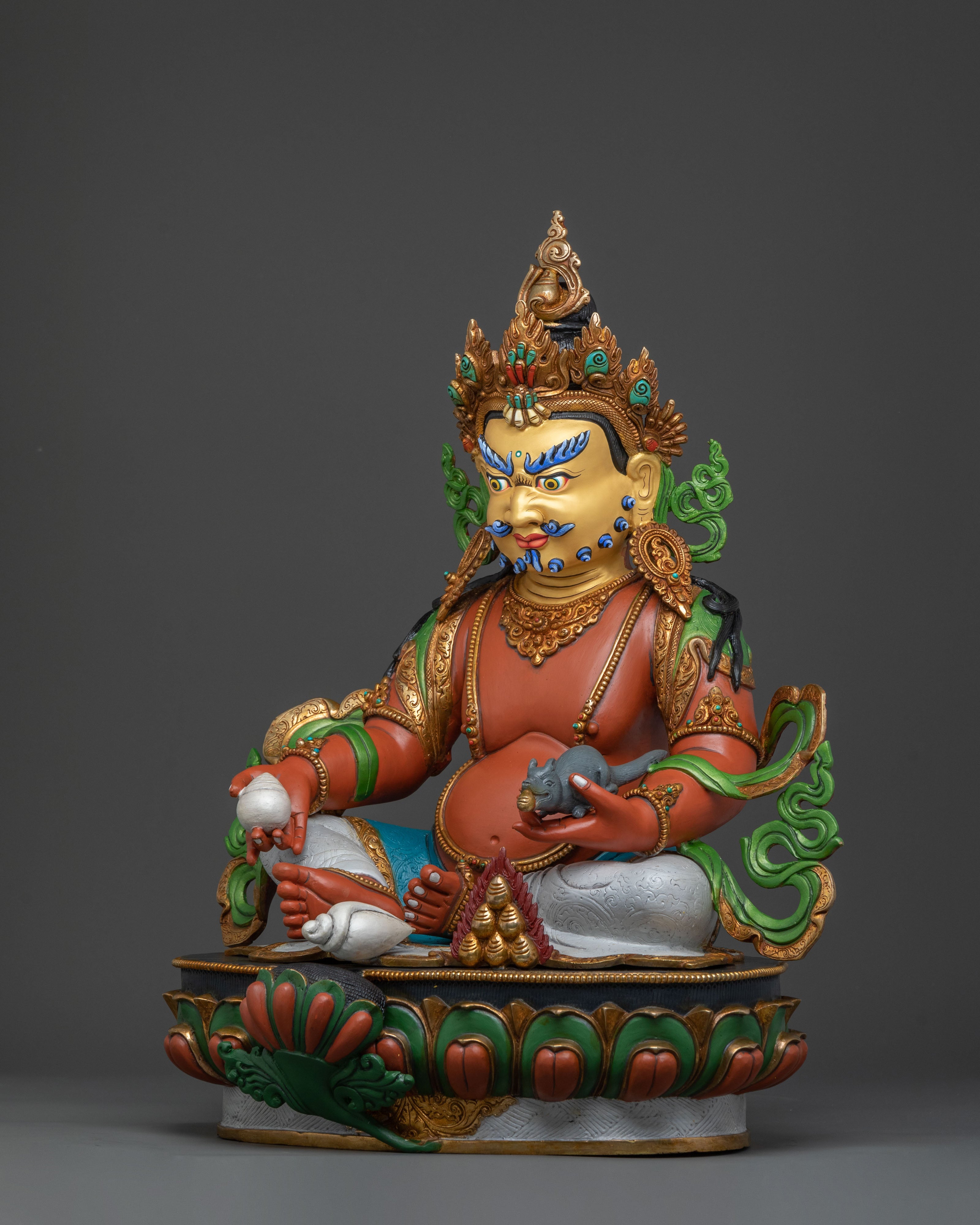 Handmade Dzambhala Statue | Sacred Figurine