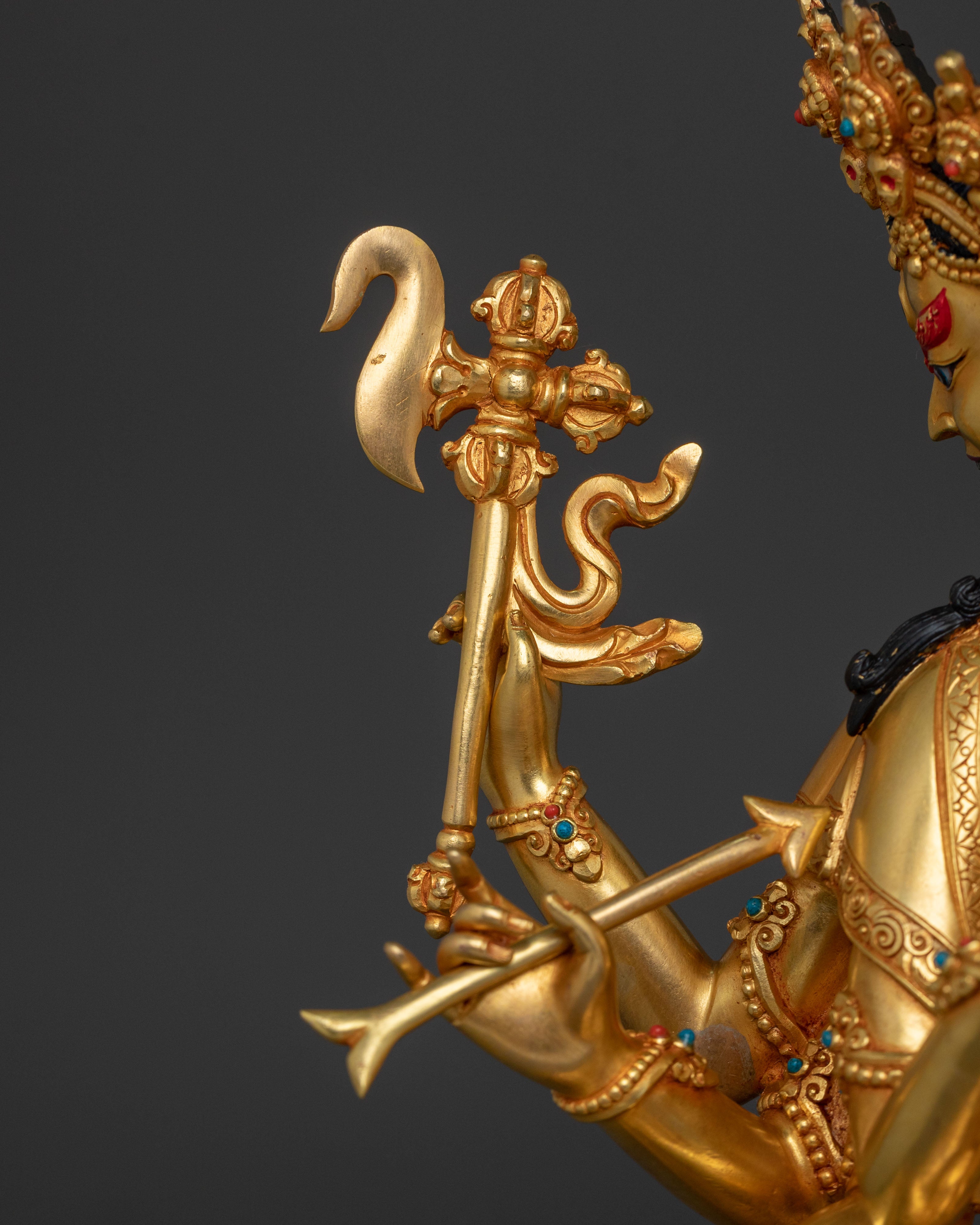 Marici Sacred Goddess Statue | Tibetan Buddhist Figurine
