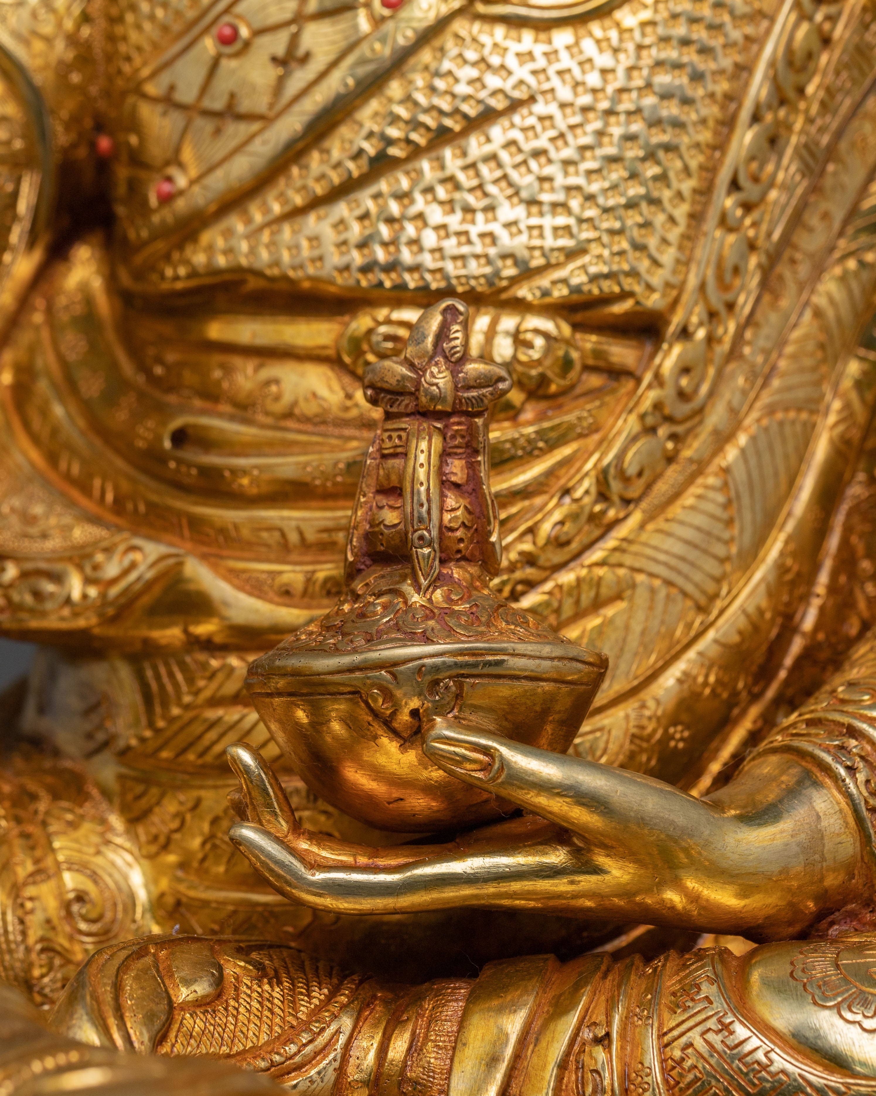 Guru Rinpoche Statue | Buddhist Master Sculpture