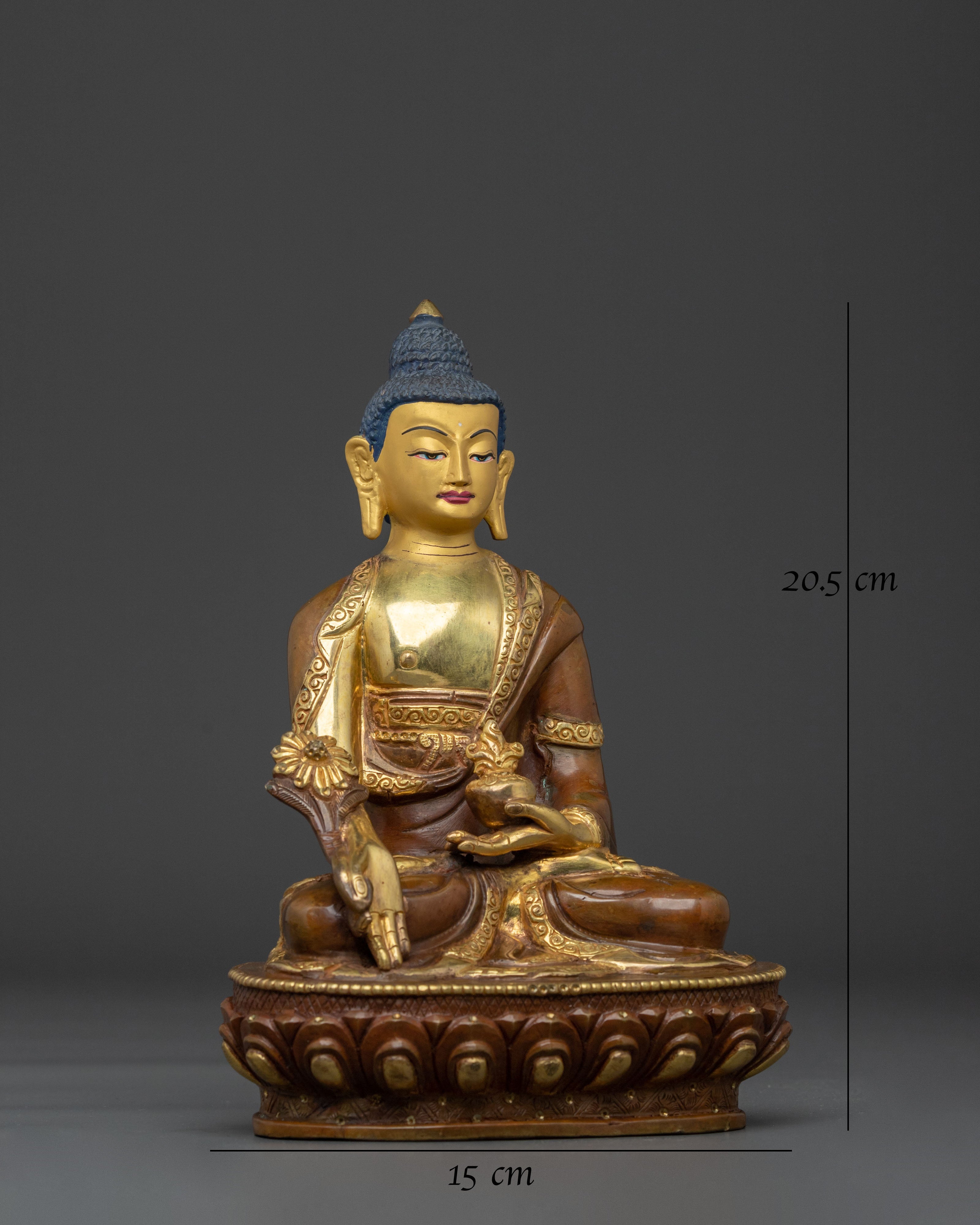 Medicine Buddha Statue | Tibetan Buddhist Home Decor