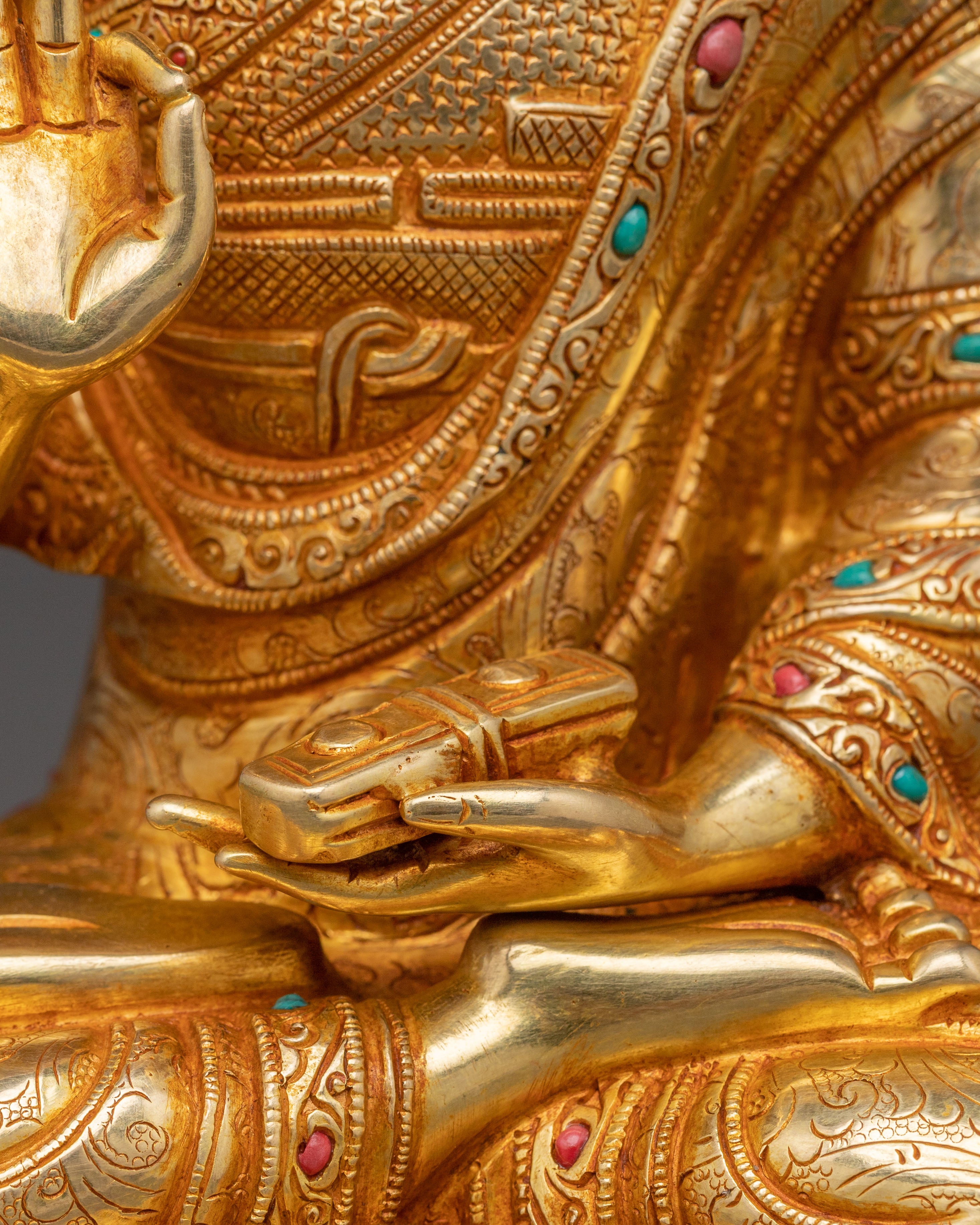 Statue of Disciples of Tsongkhapa | Tibetan Buddhist Sculpture