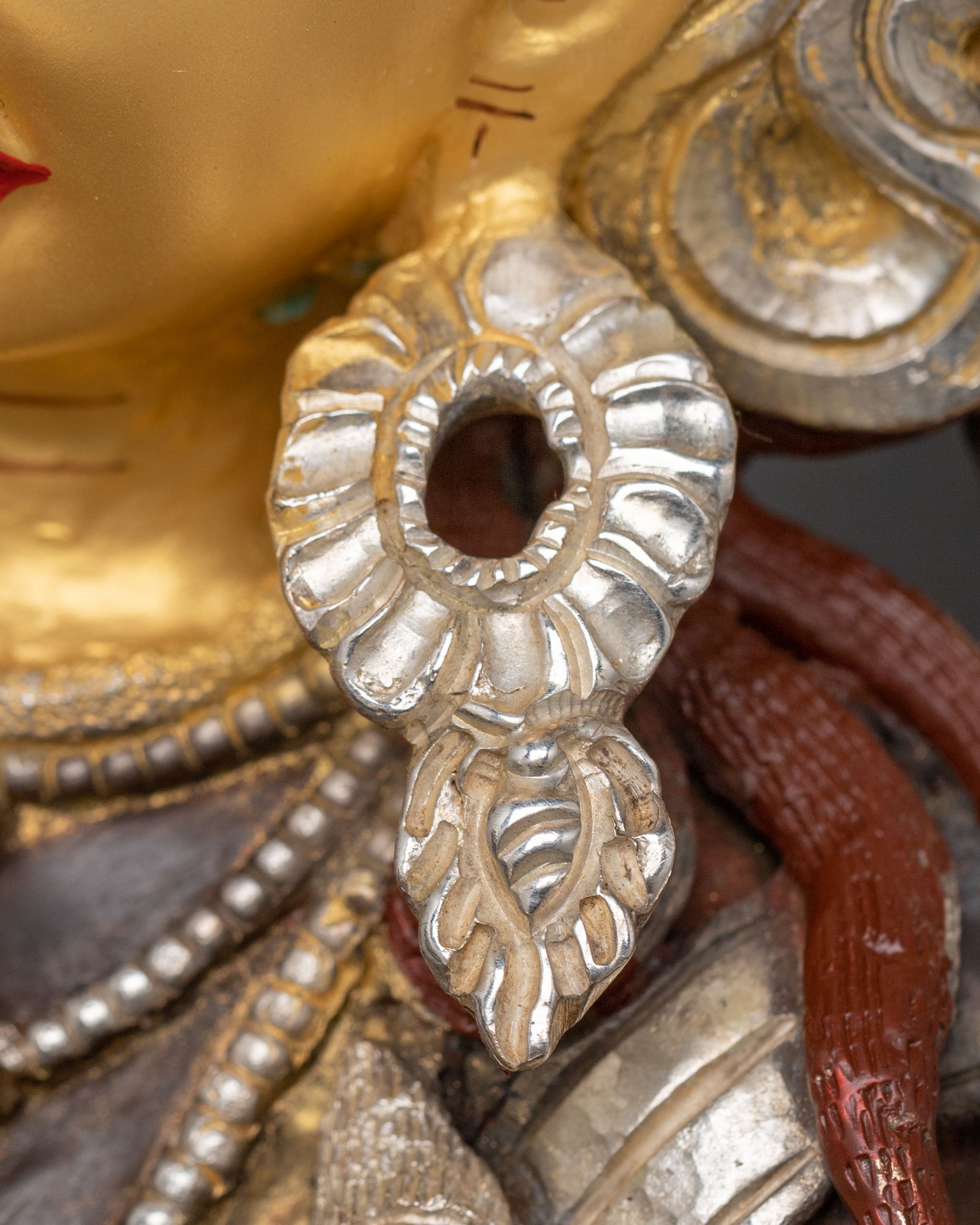 Handcrafted Dorje Phagmo Statue: Home Decor