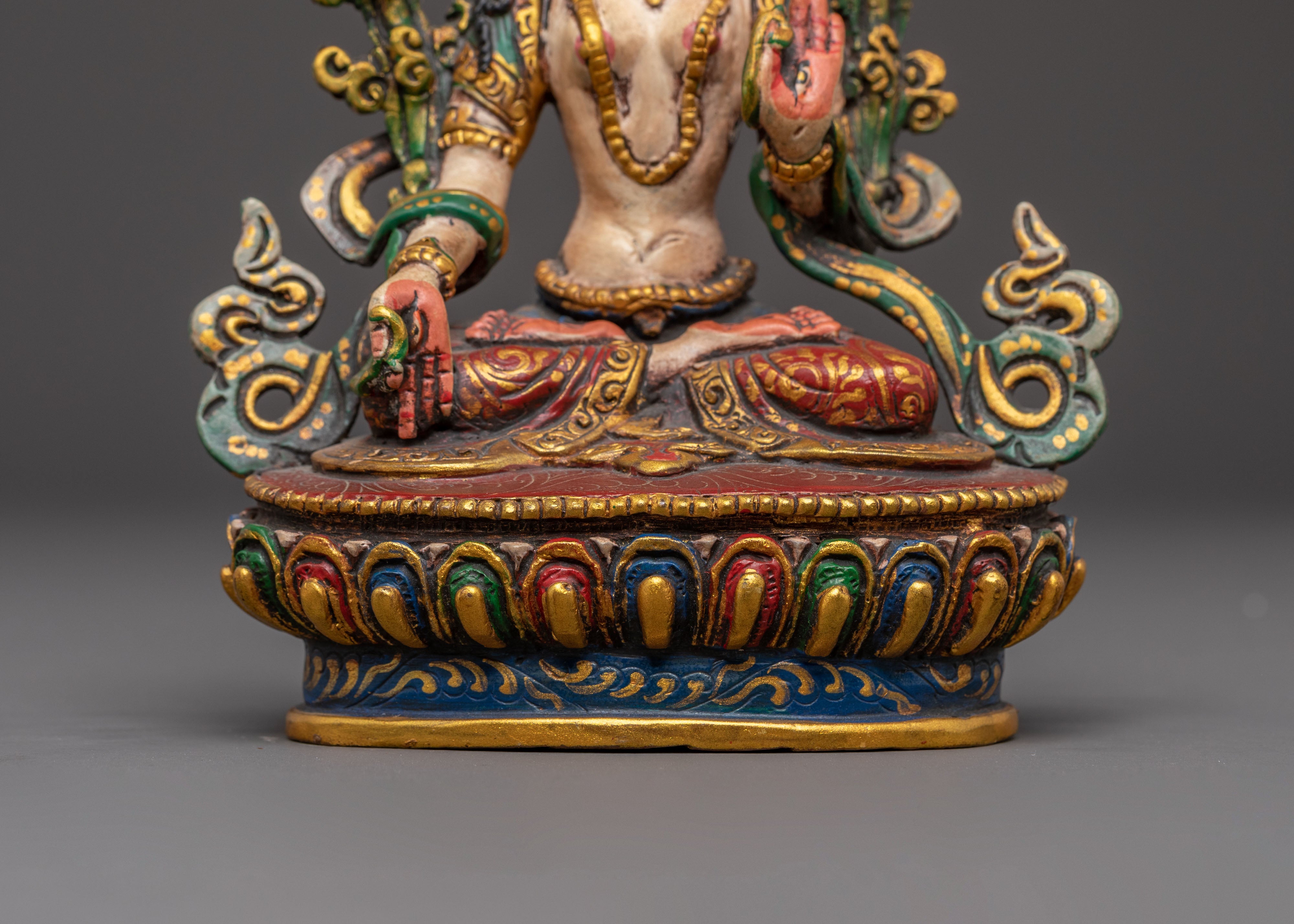 White Tara Art: Symbol of Power | Spiritual Decor for Meditation