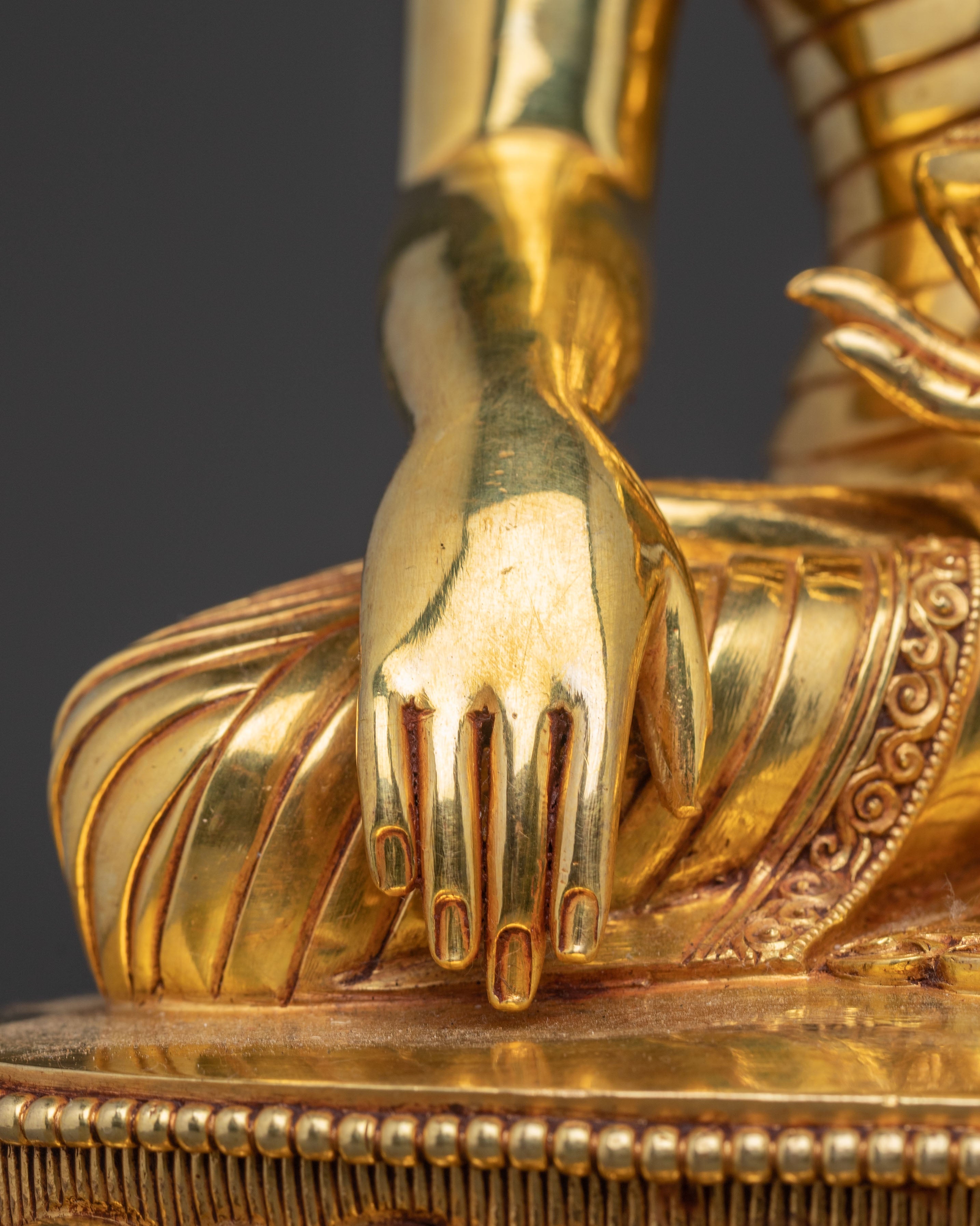 Radiant Three Buddha Statue Set | Shakyamuni, Amitabha, & Medicine Buddha
