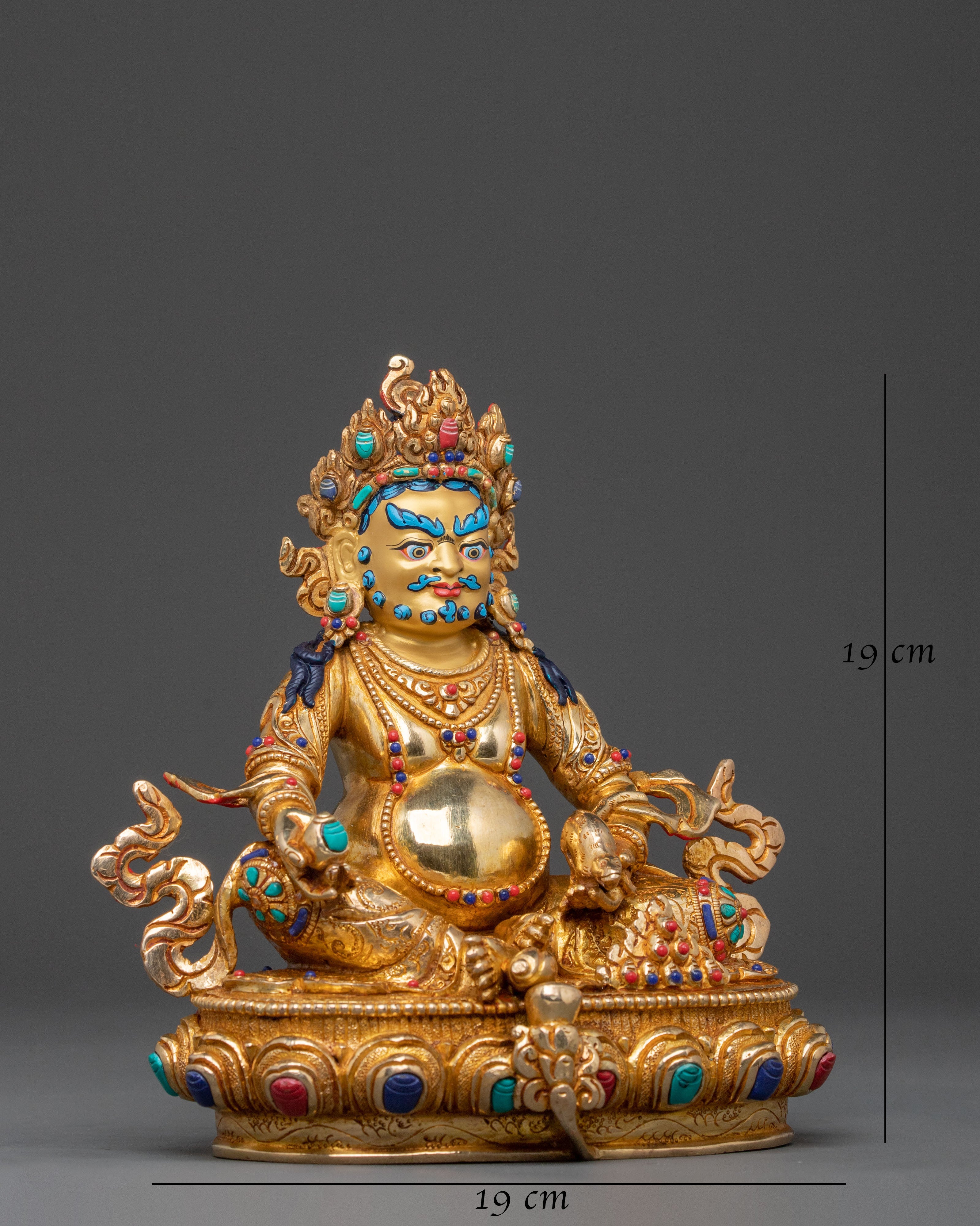 Dzambhala Sacred Statue | Prosperity Blessing