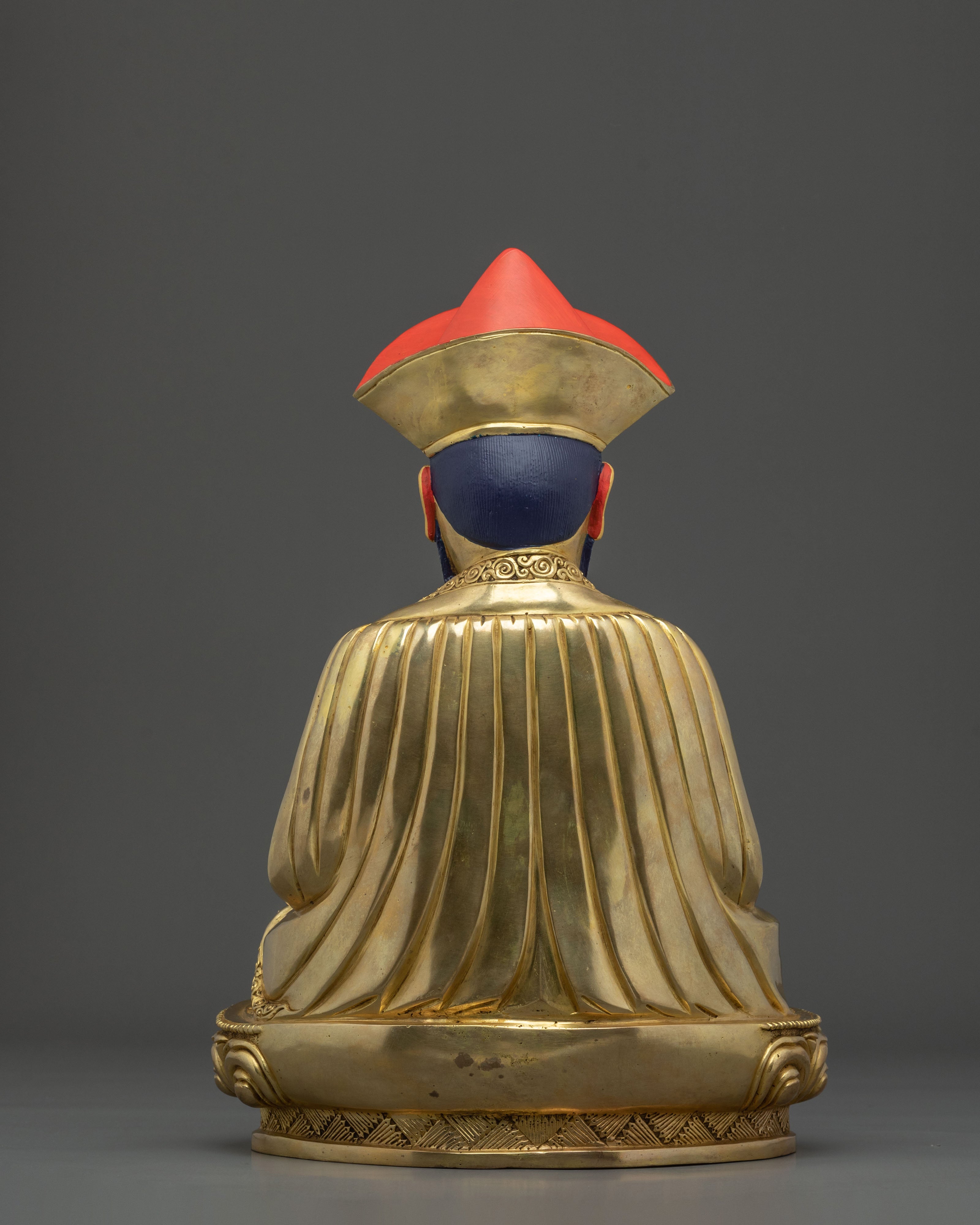 Guru Shapdum Statue | Sacred Copper Artistry