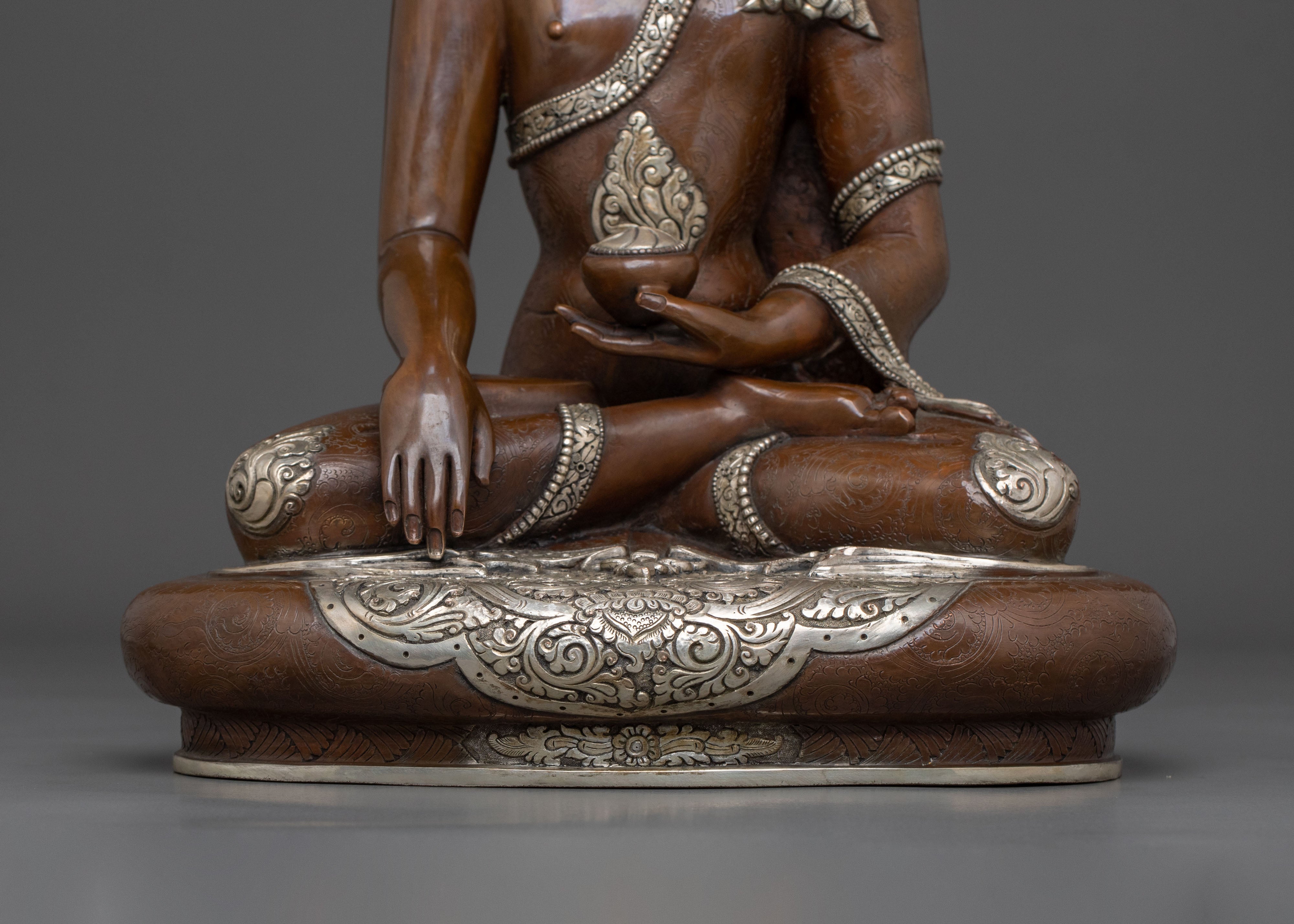 Gautama Buddha Sacred Sculpture | Tibetan Buddhist Altar Decor