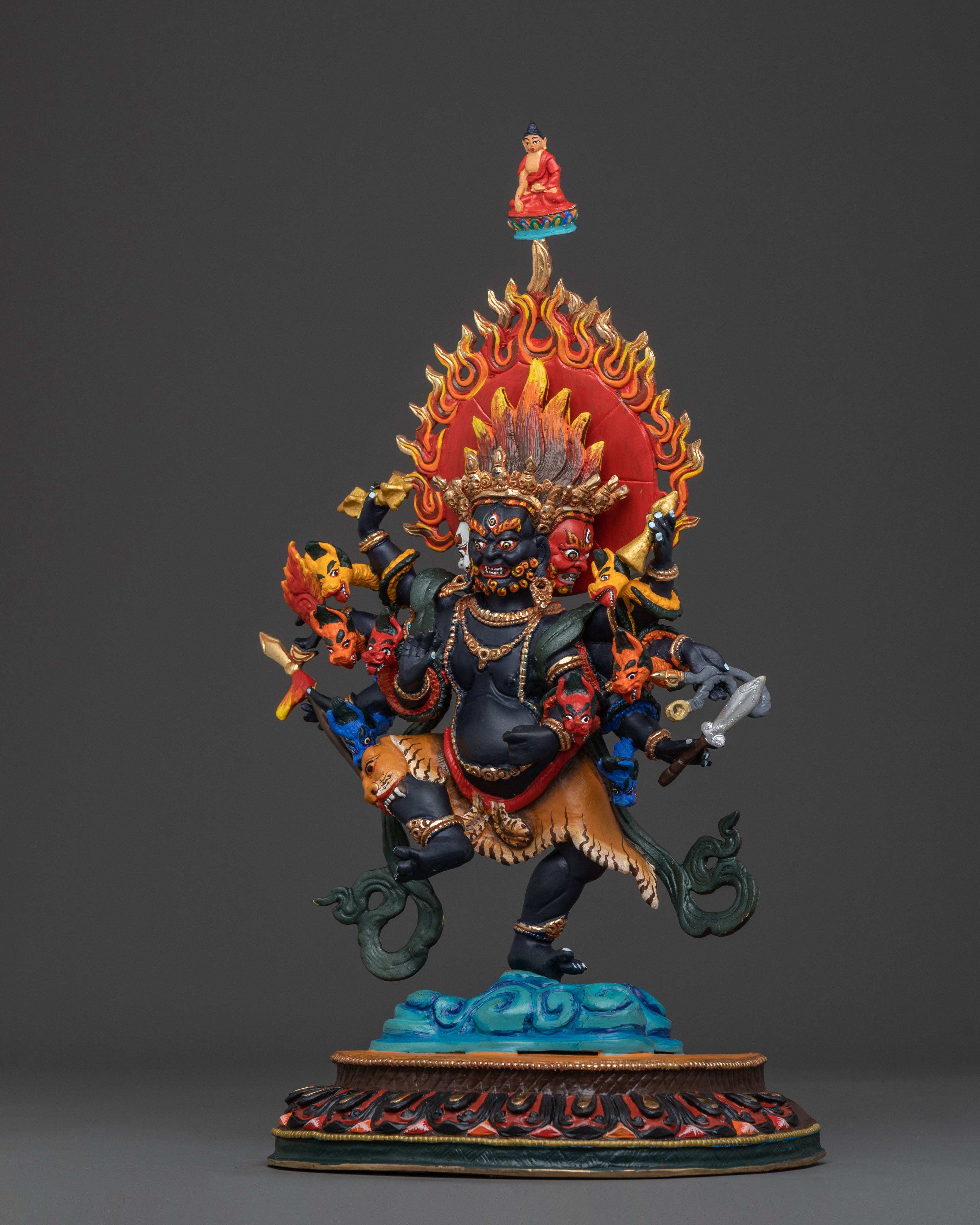 Dharma Protector: Uchusma Buddhist Statue