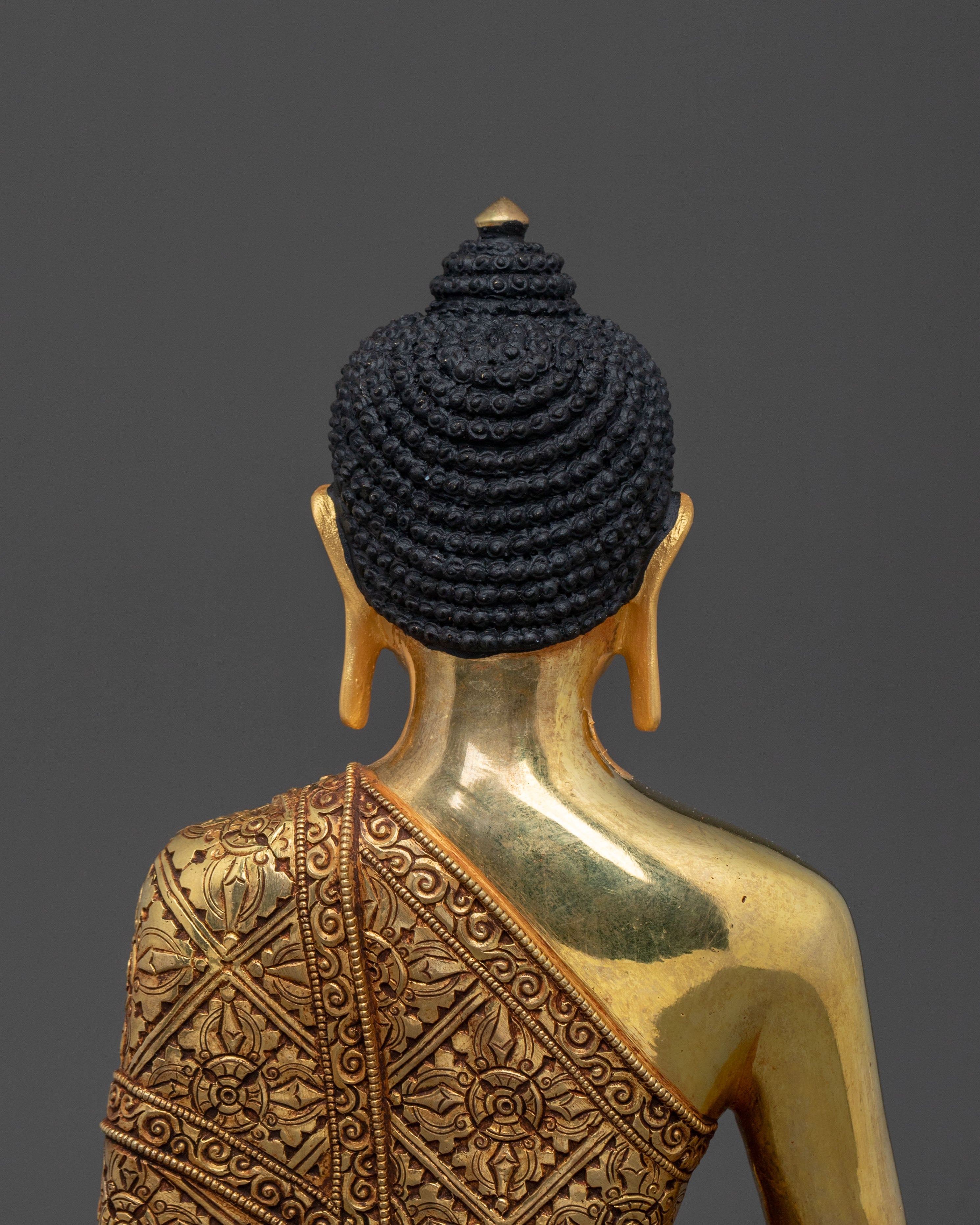 Handcrafted Traditional Statue of Amitabha Buddha | Altar Decor