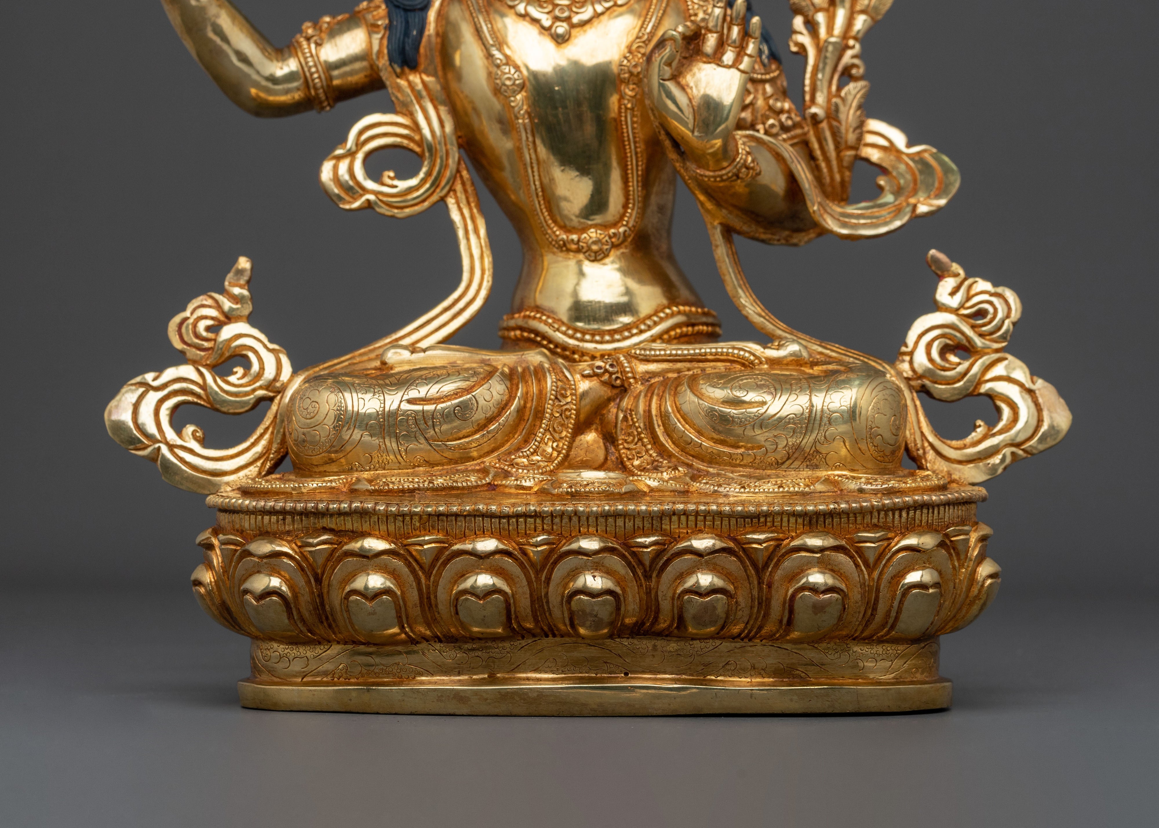 Bodhisattva Manjushri Statue | Sacred Wisdom Figurine