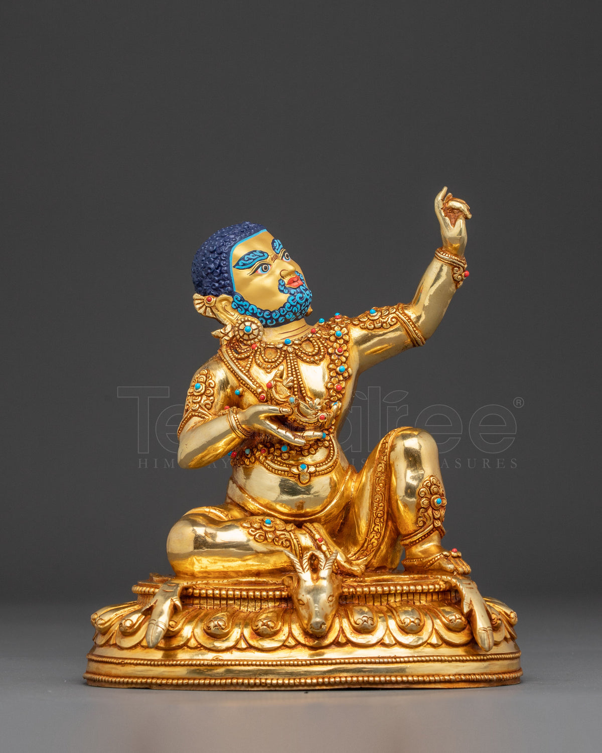 Buddhist Master Virupa Statue