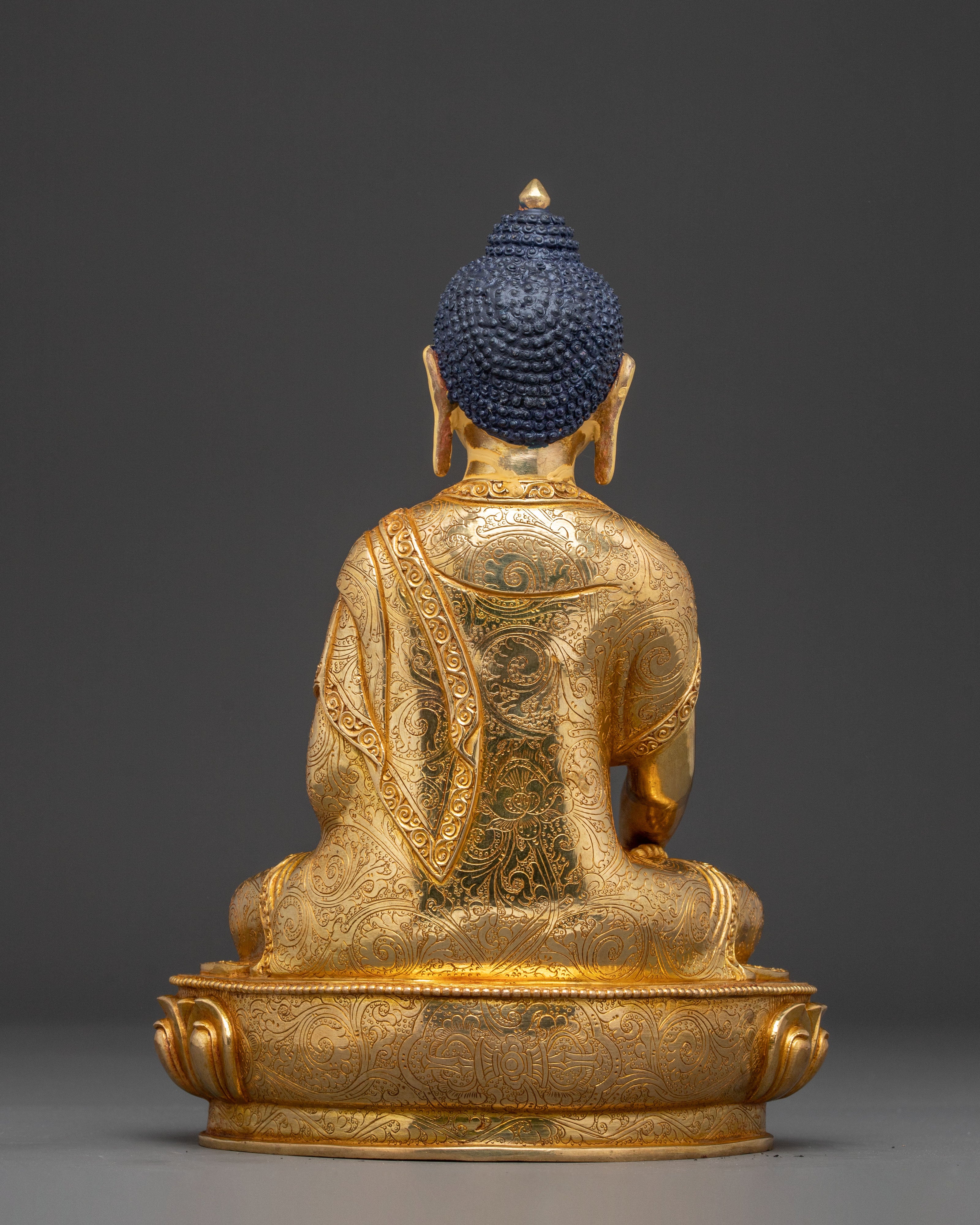 Buddha Shakyamuni Golden Sacred Statue