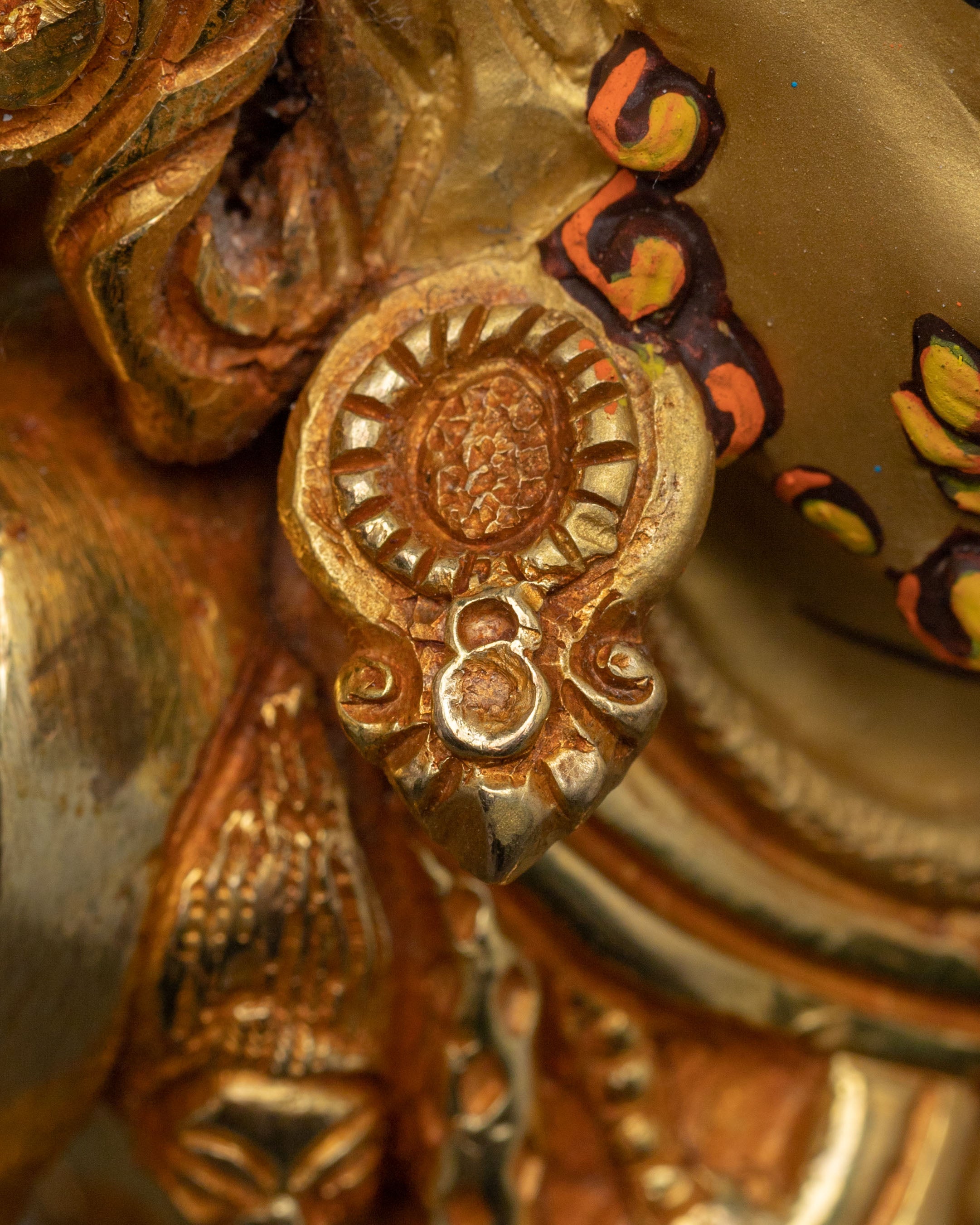 Traditional Vajrakilaya Statue | Wrathful Tantric Deity of Transformation