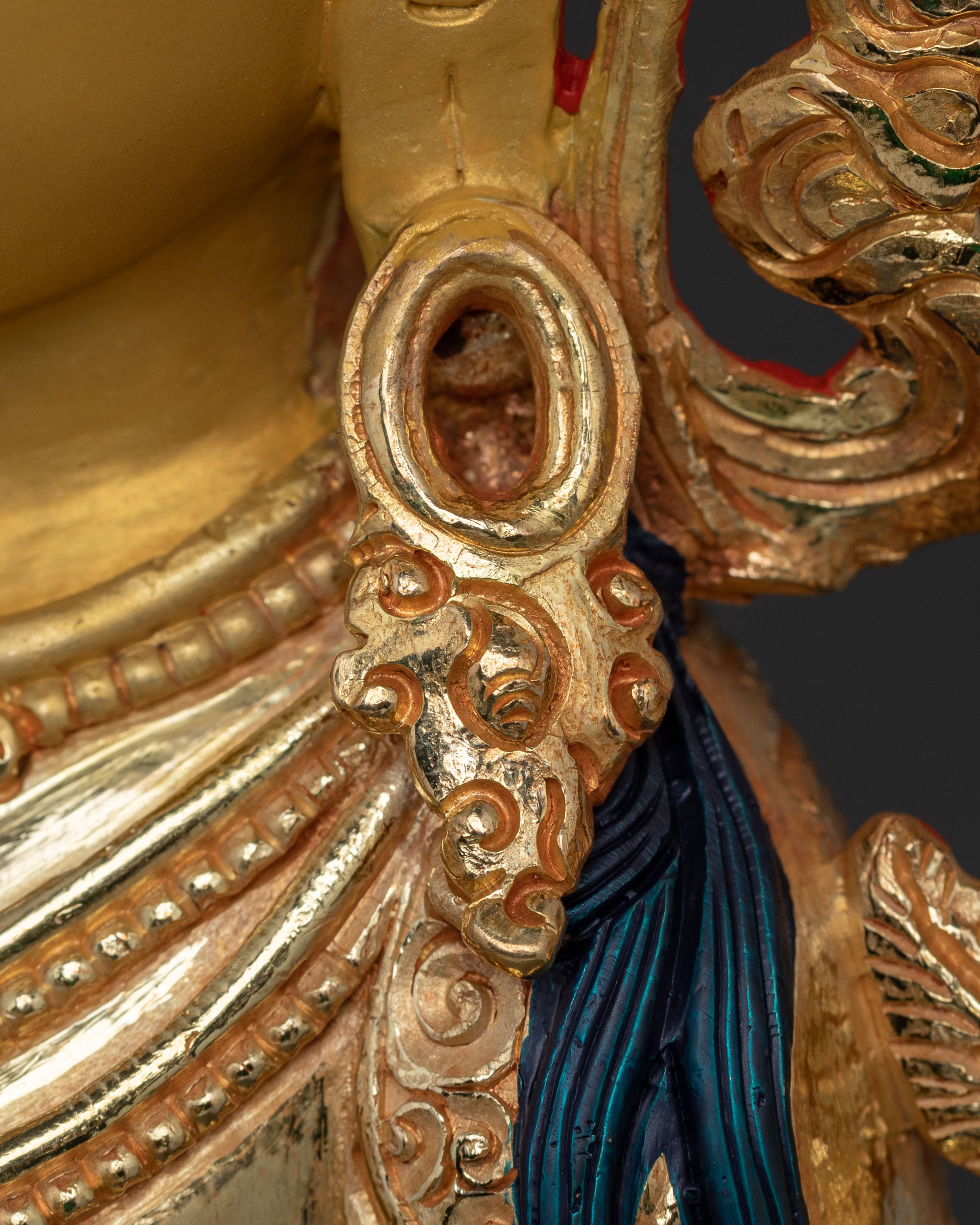 Mother Green Tara Peaceful Statue | Sacred Himalayan Buddhist Art