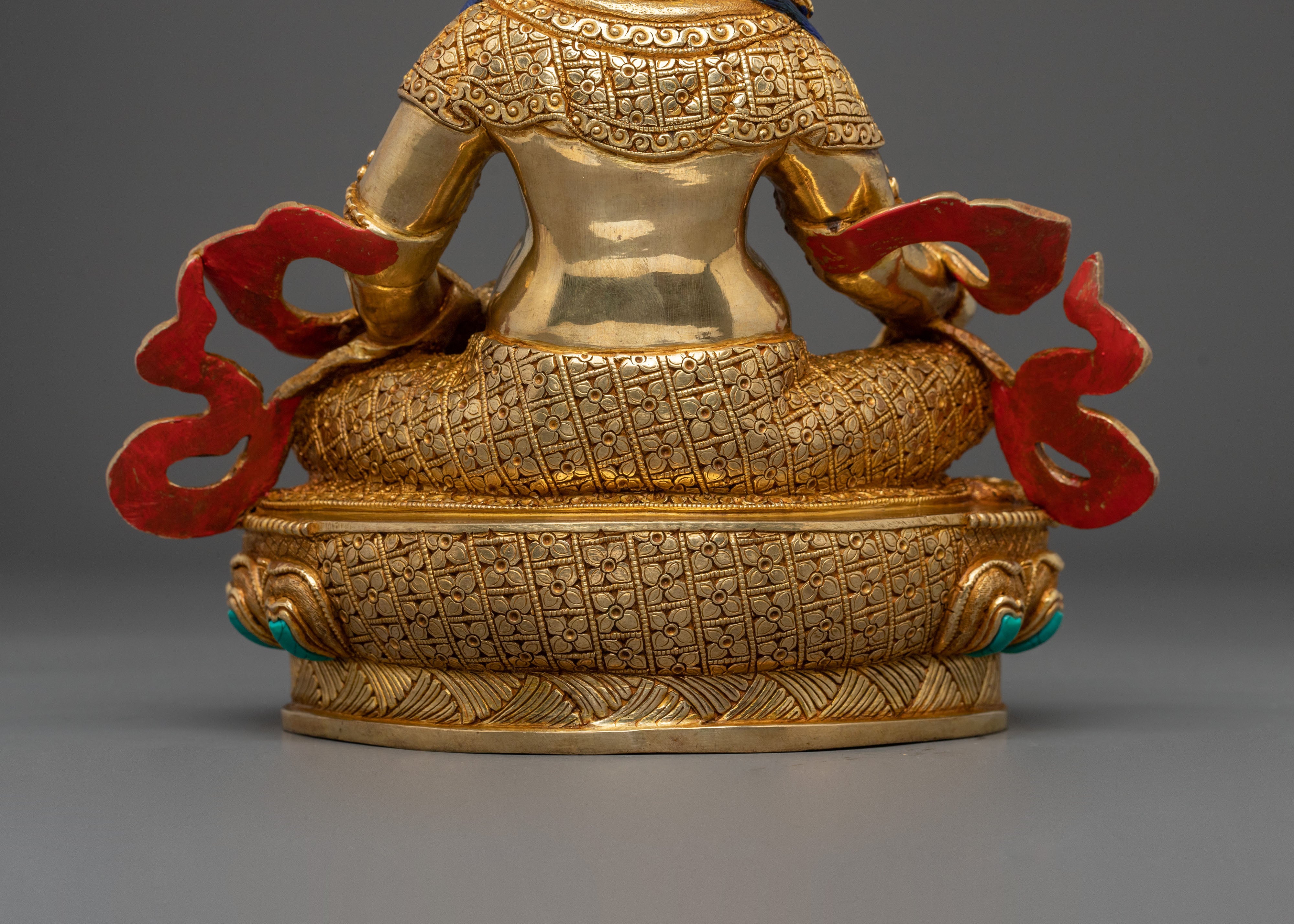 Tibetan Deity Dzambhala Figurine | God of Wealth