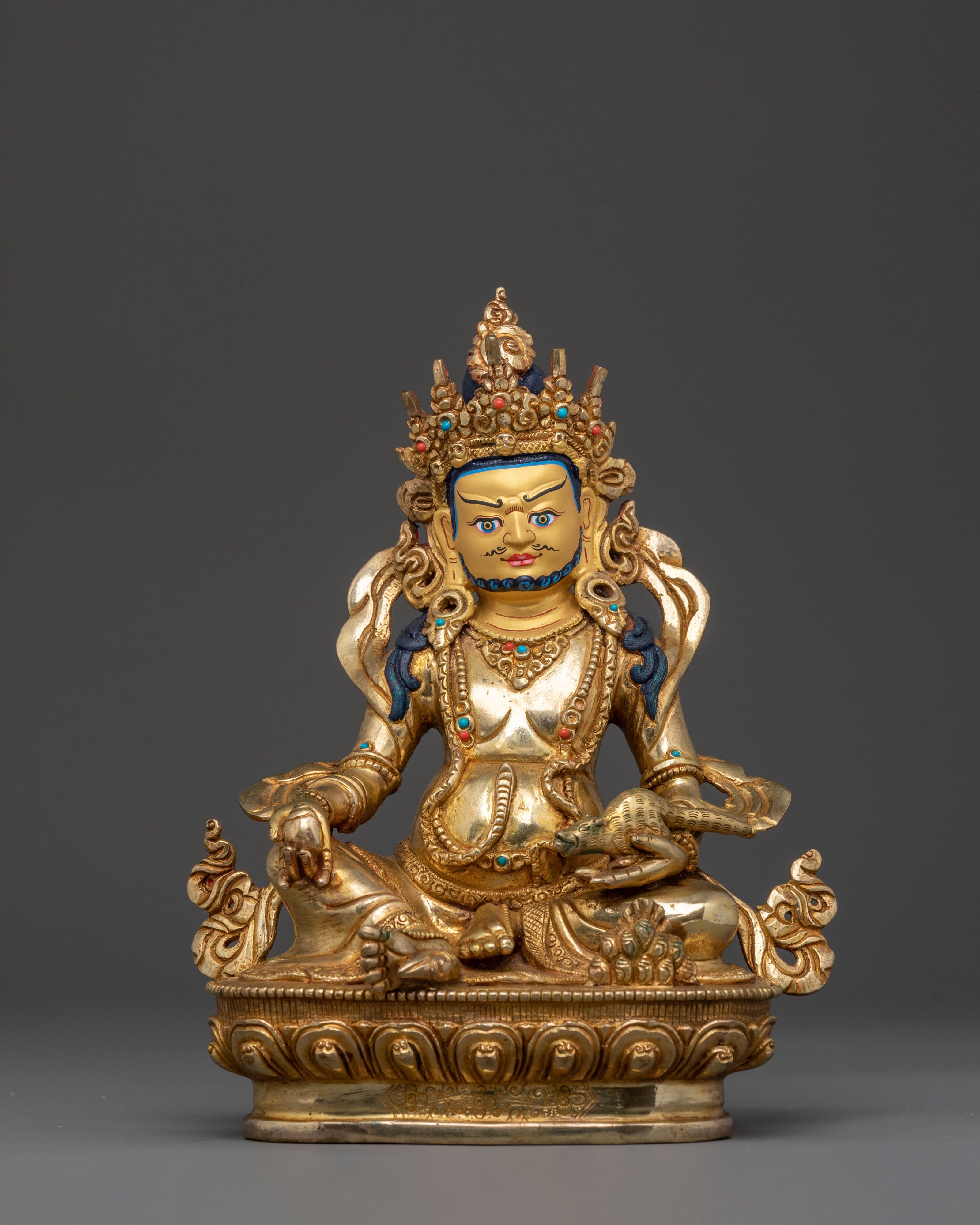 Buddhist Deity of Wealth Dzambhala Statue
