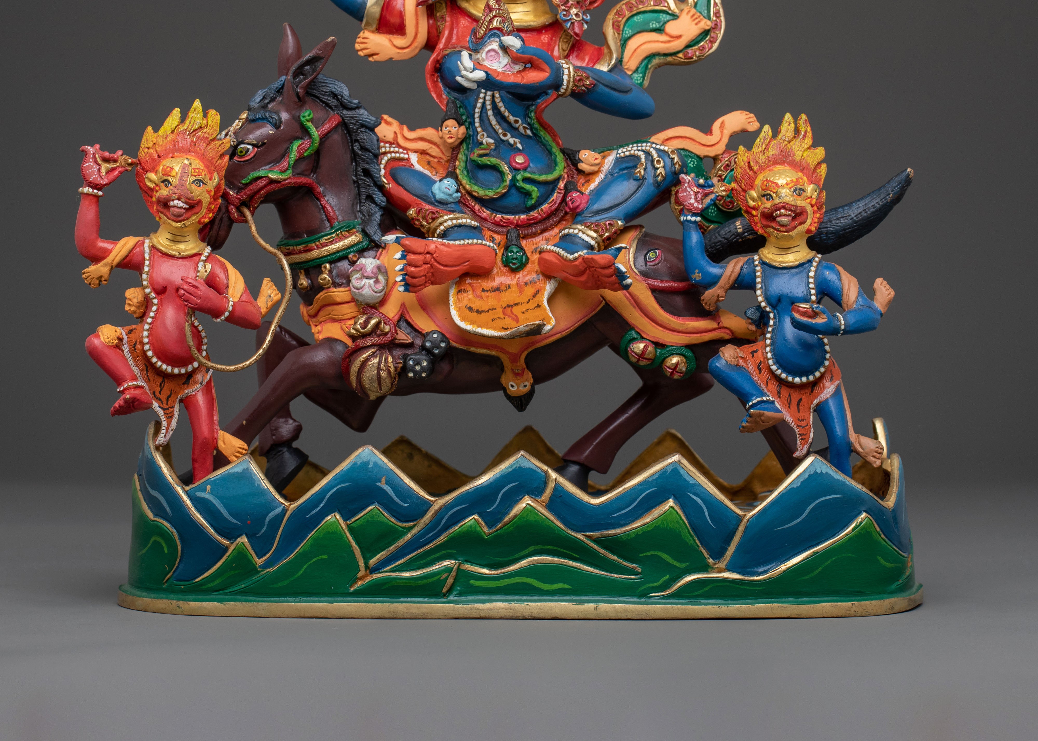 Palden Lhamo Figurine | Tibetan Buddhist Protector