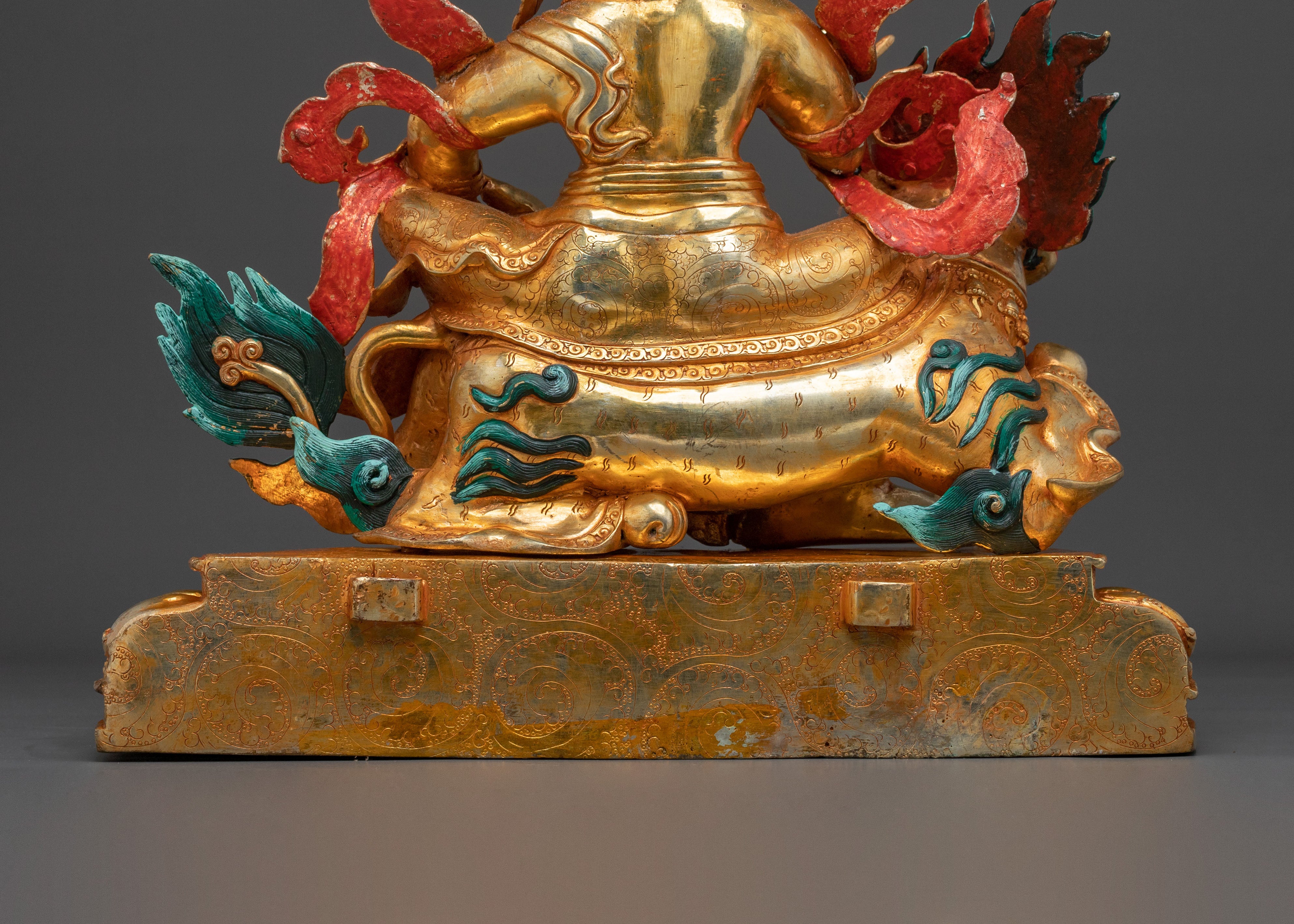 24K Gold Gilded Handcrafted Namtoshe Statue