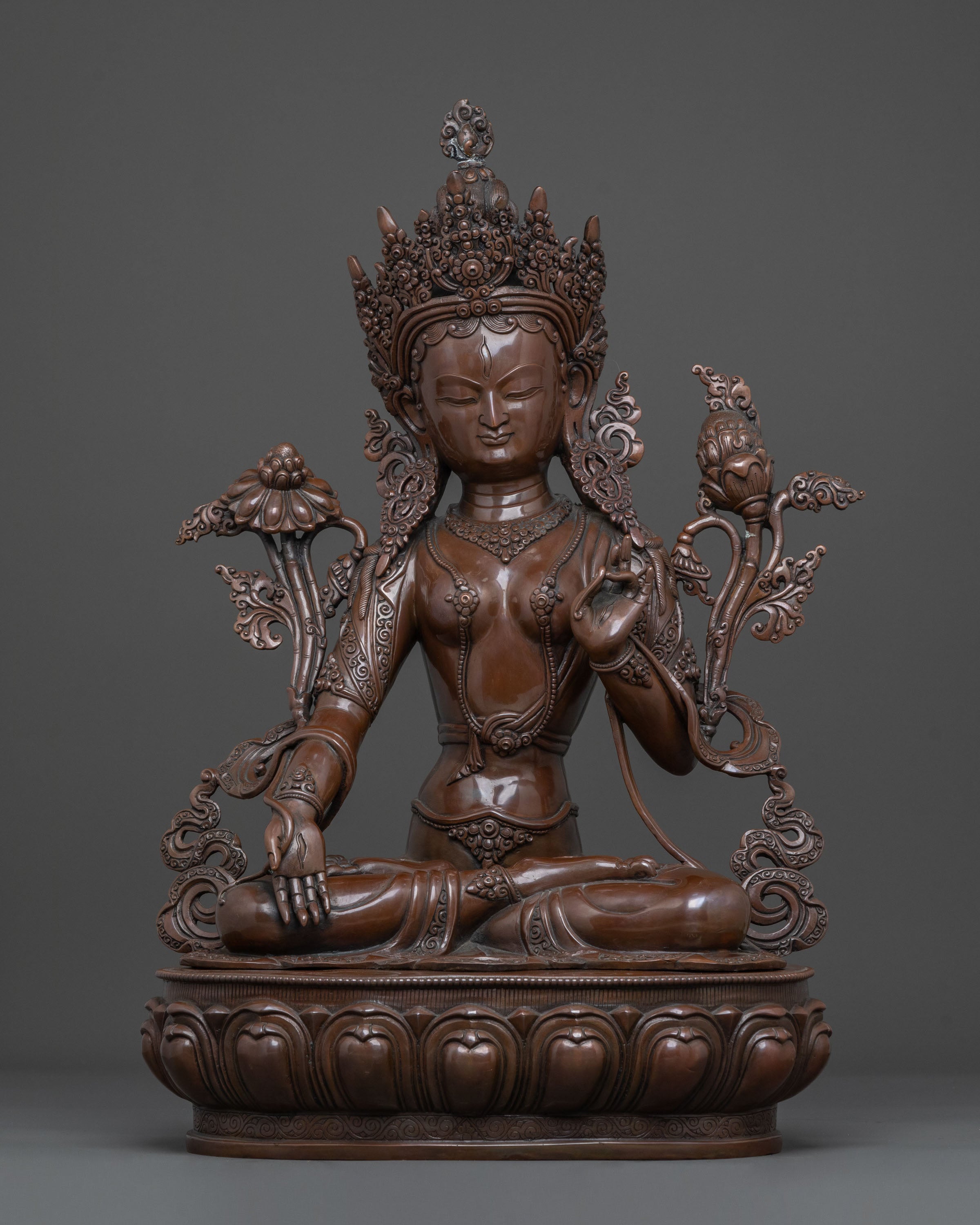 White Tara Statue 