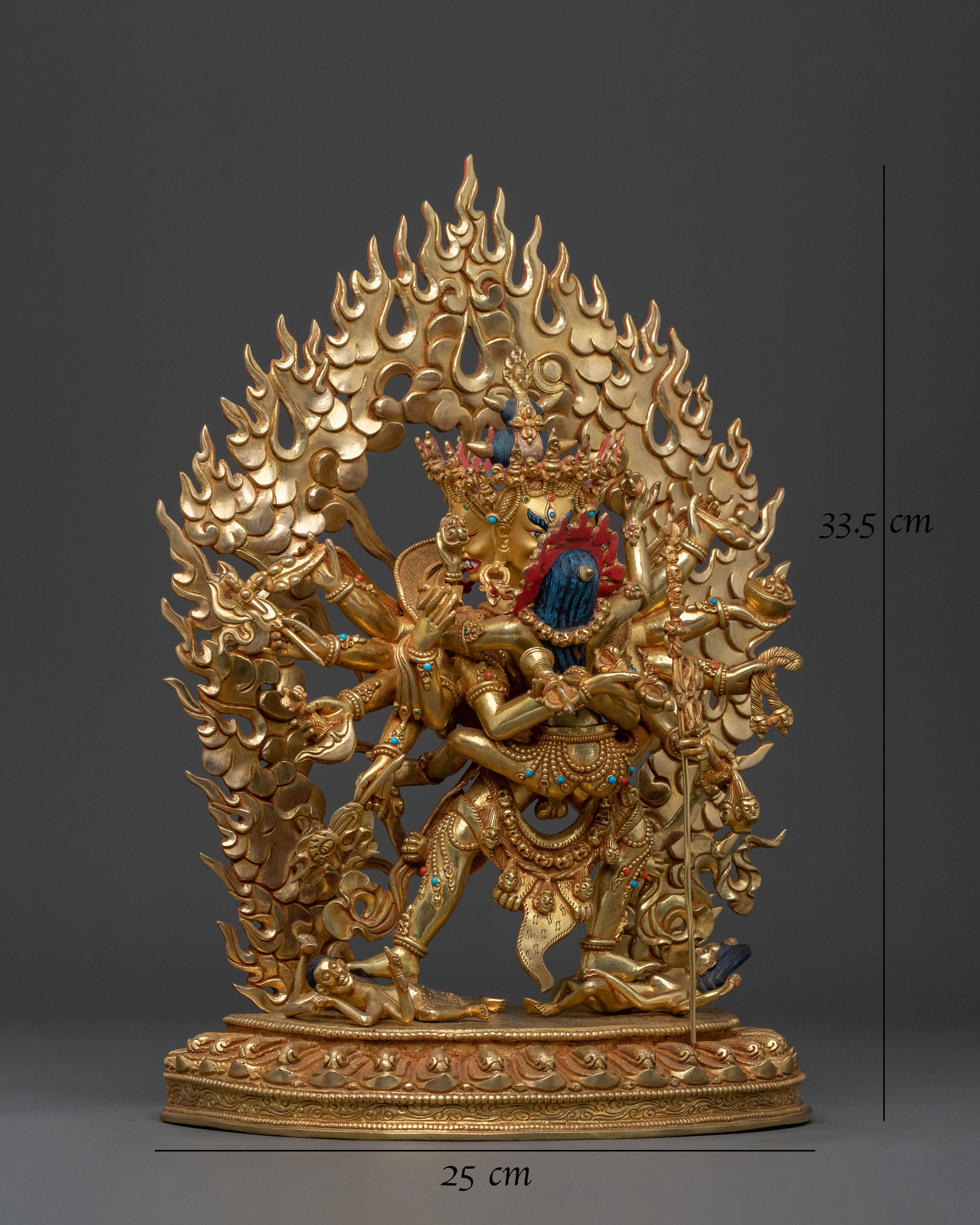 Chakrasamvara Statue with Vajravarahi | Sacred Union