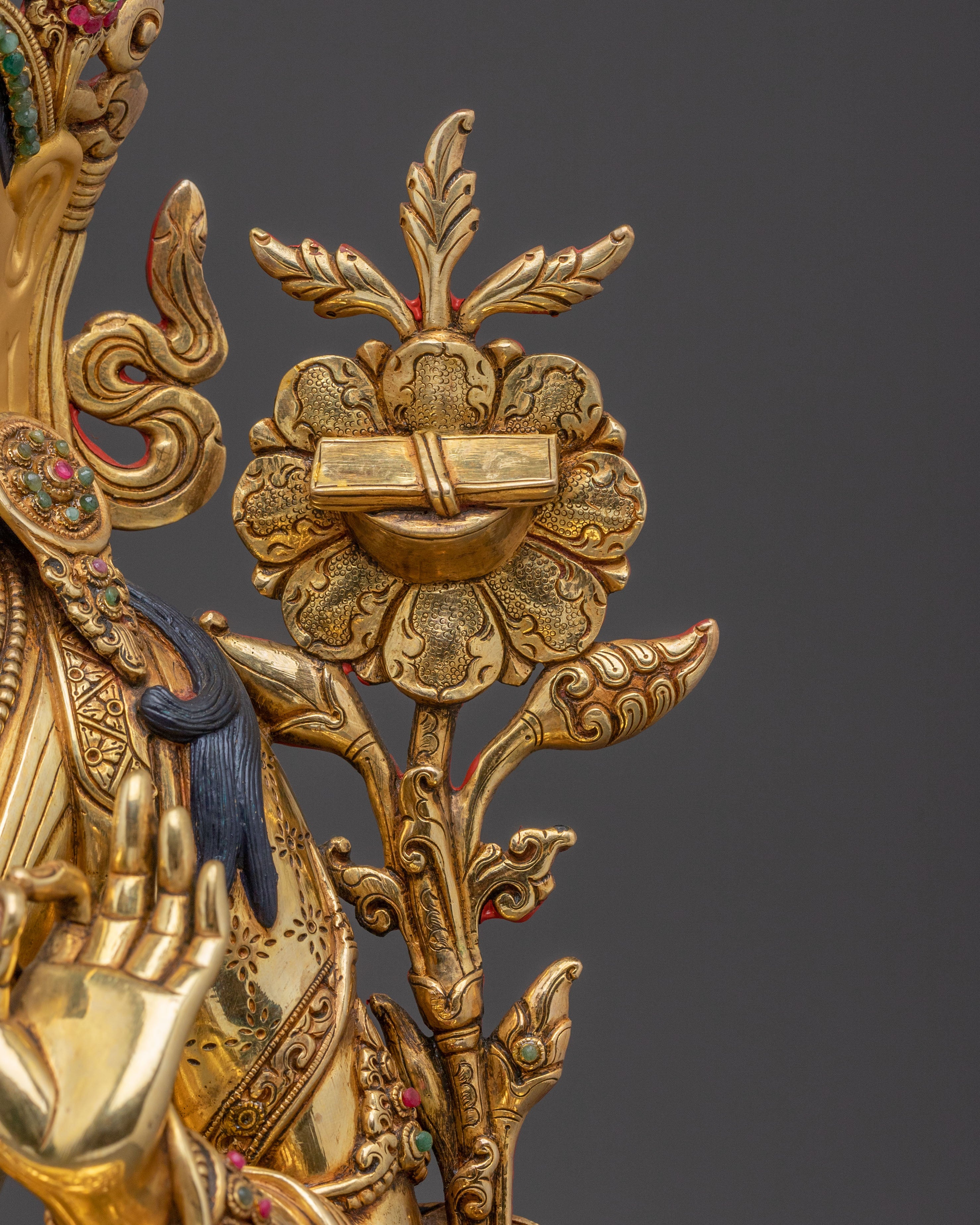 Manjushri Traditional Statue: The Supreme Wisdom Bodhisattva