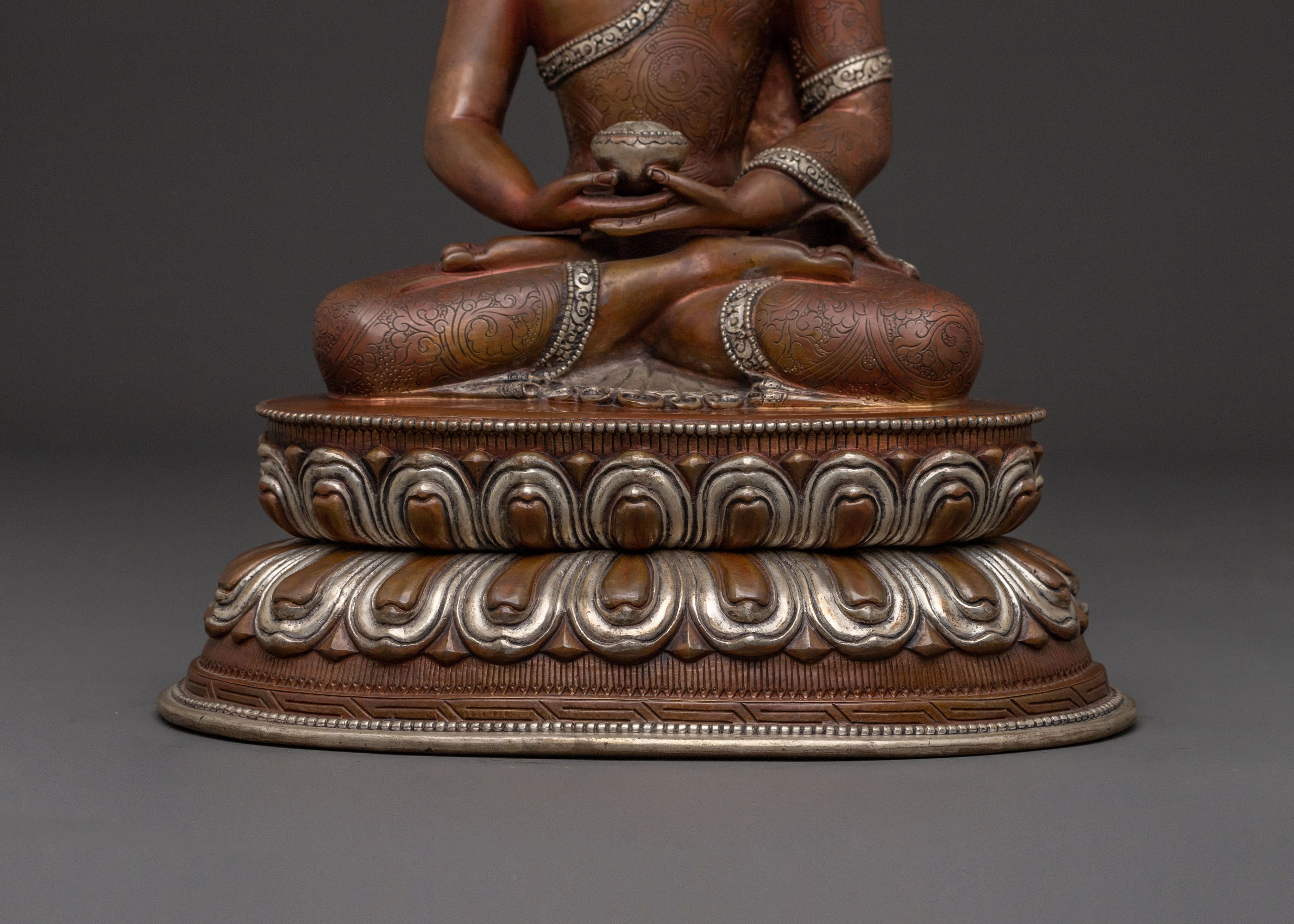 Amitabha Buddha Statue for Ritual Home Decor