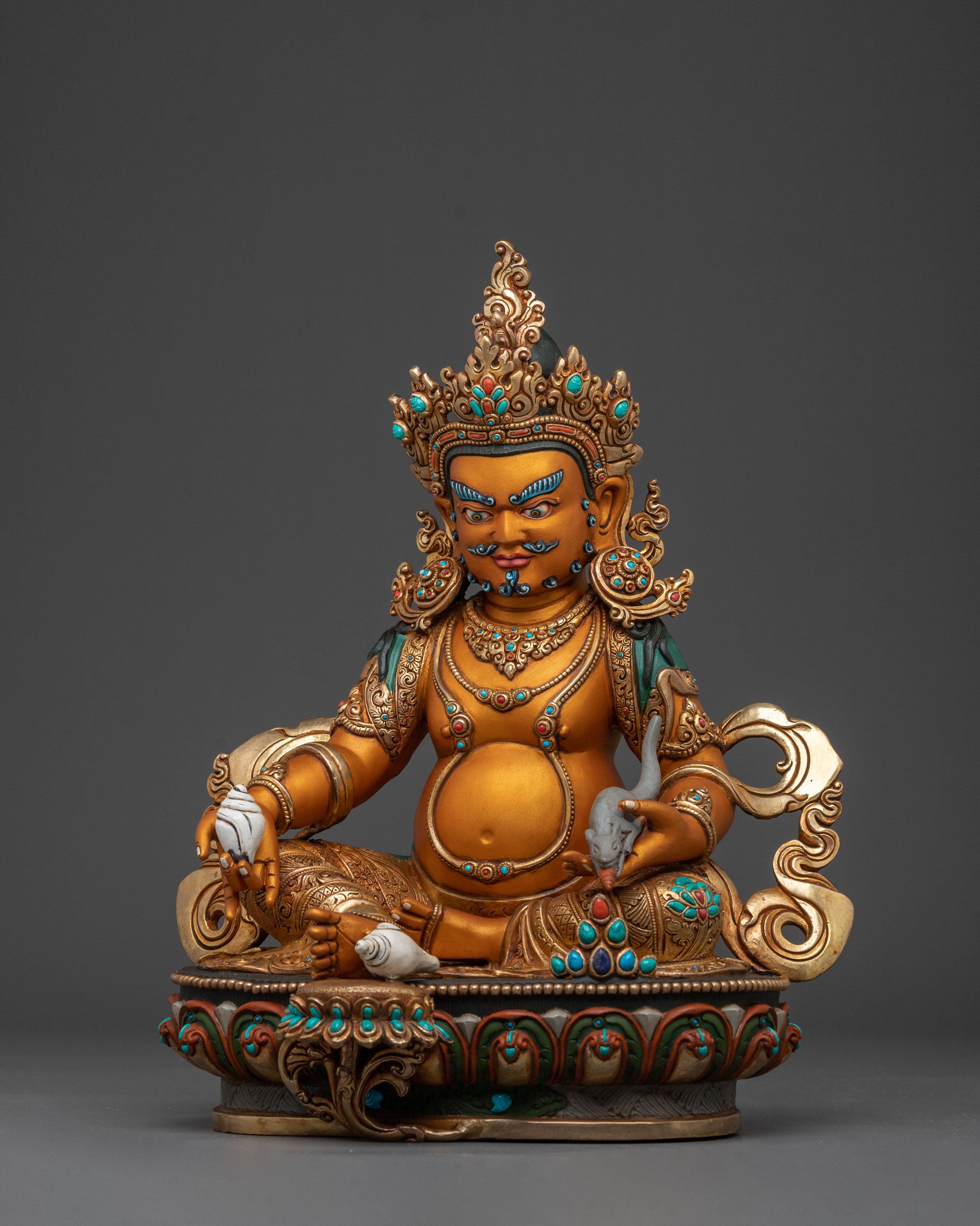 Dzambhala Statue: Abundance & Prosperity